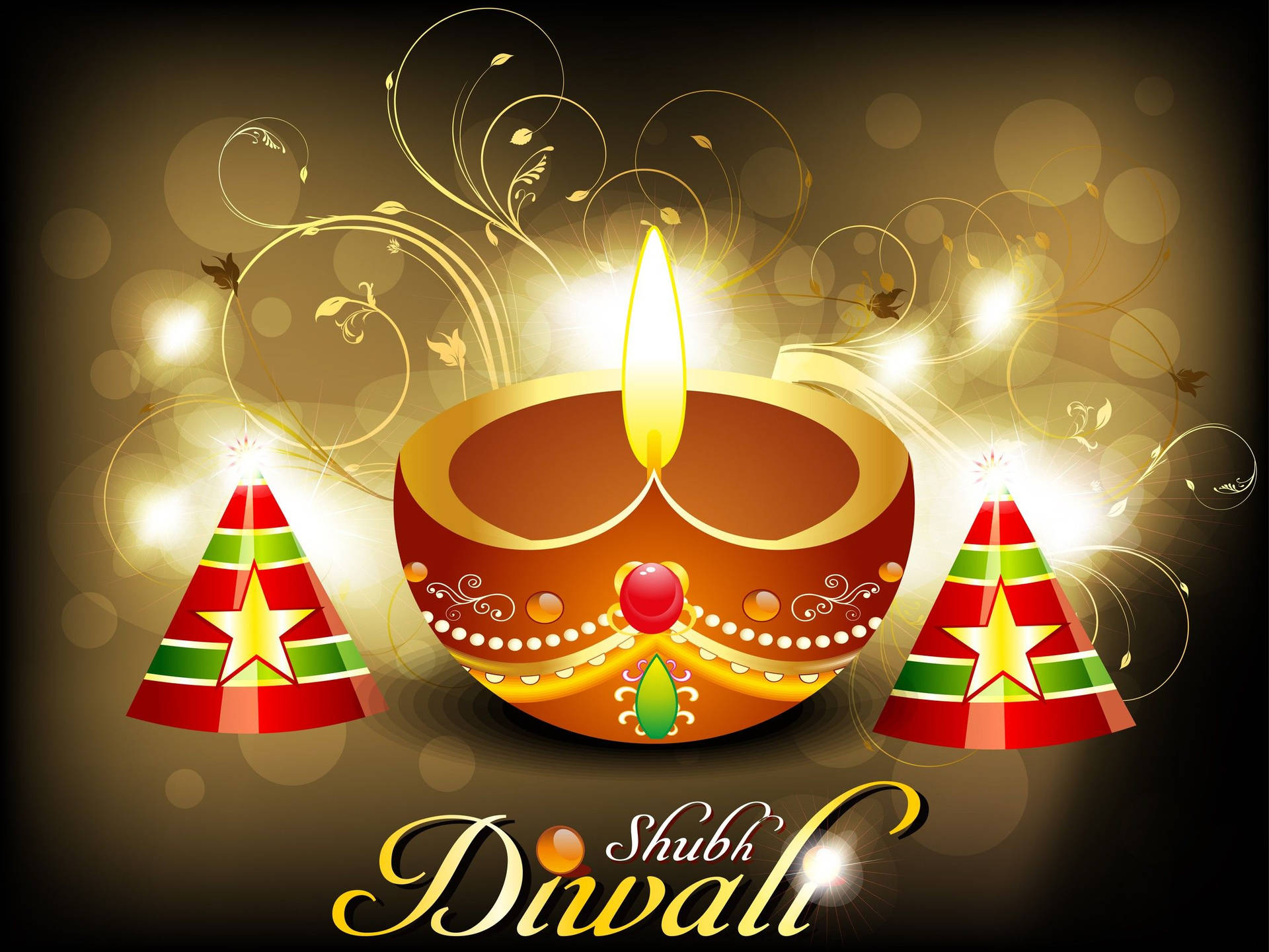 Diwali Sparkling Festive Poster