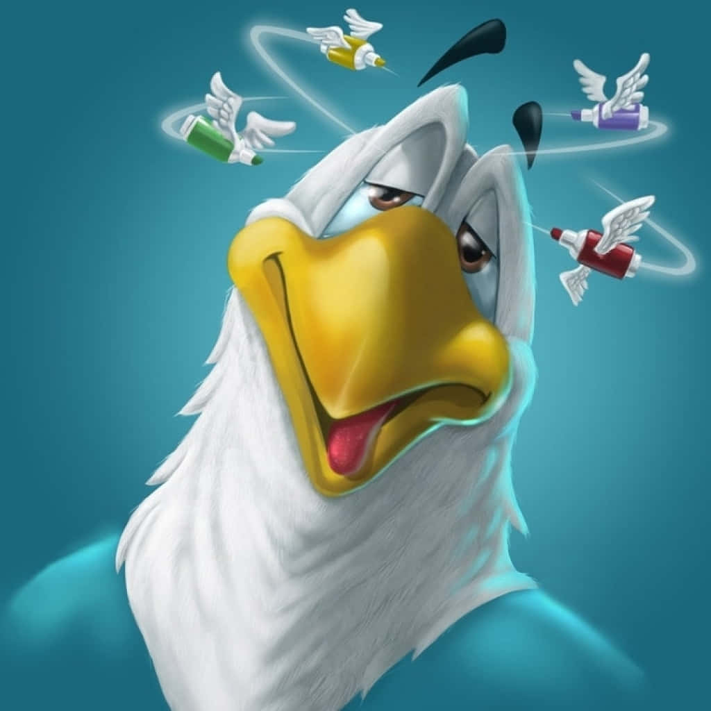 Dizzy Eagle Cartoon Pfp