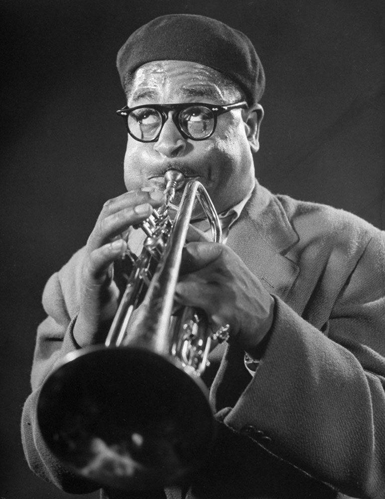 Dizzy Gillespie Hilarious Photo Background