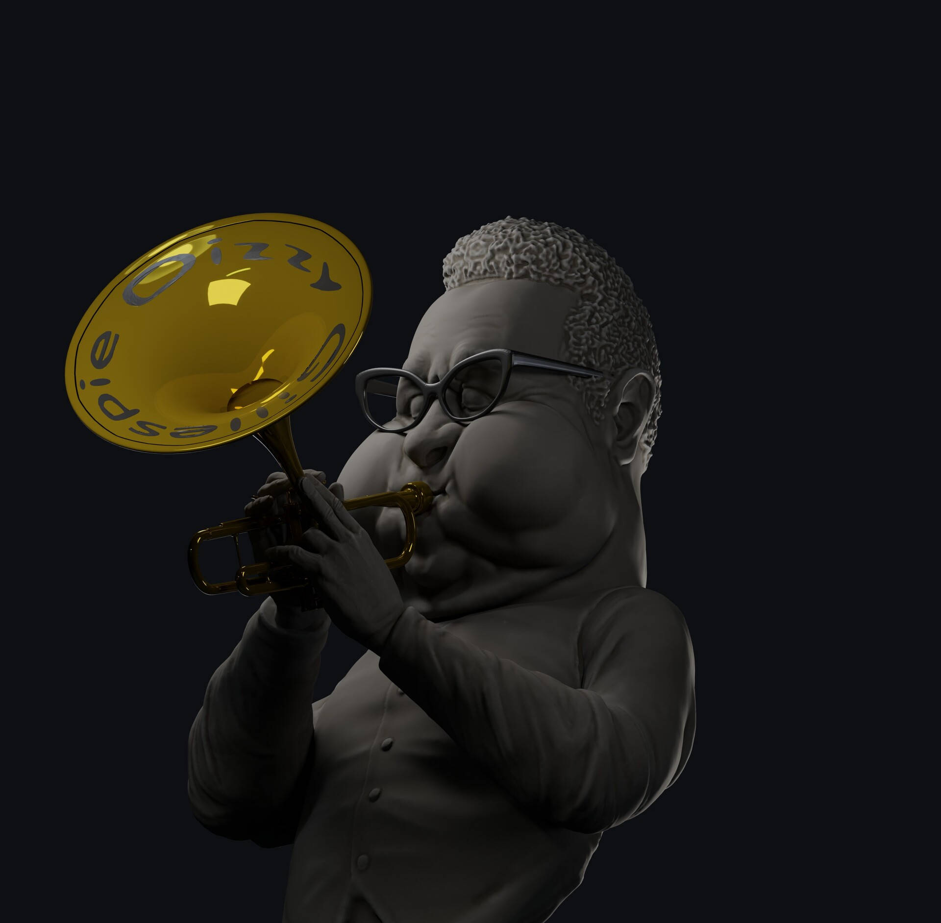 Dizzy Gillespie In Full Swing Background