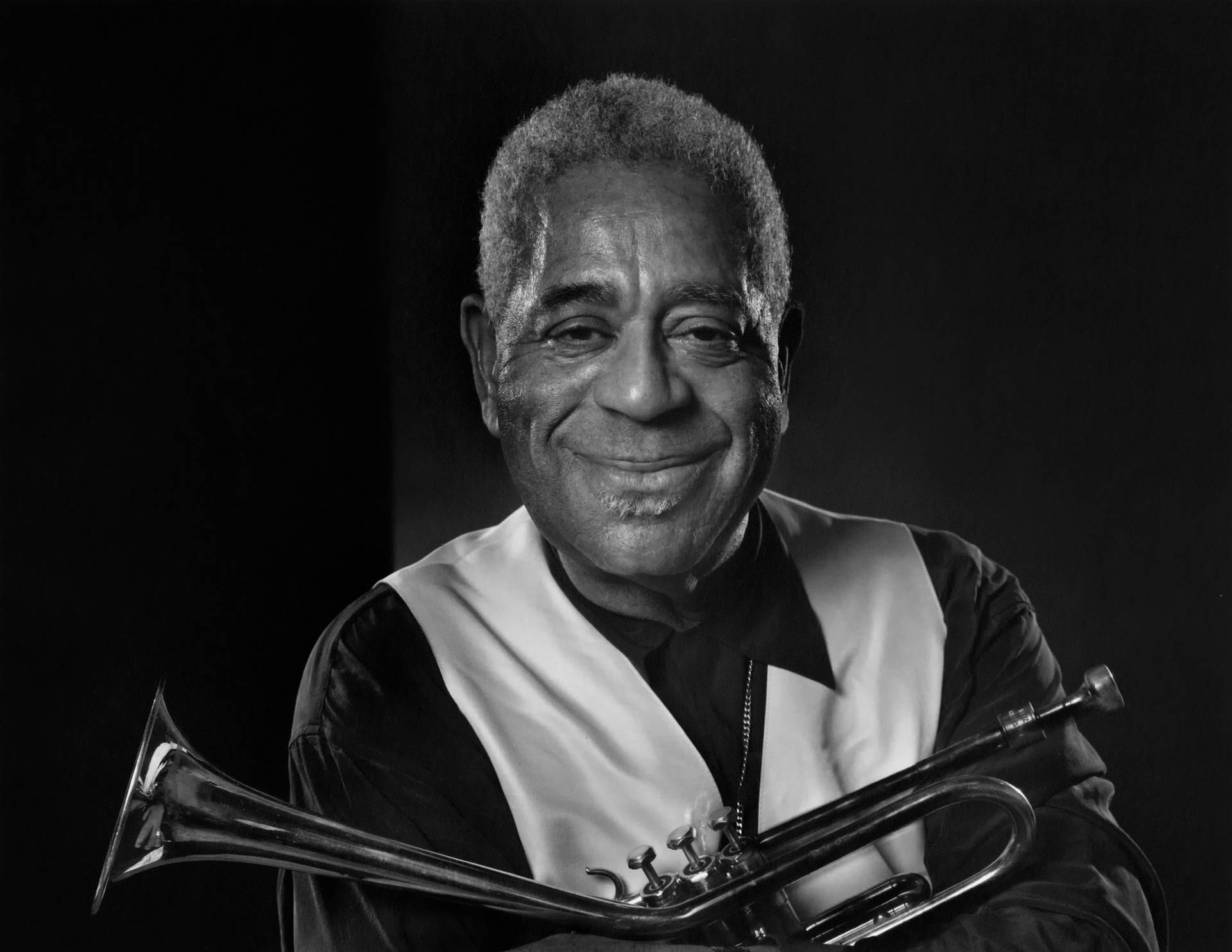 Dizzy Gillespie In Performance Background