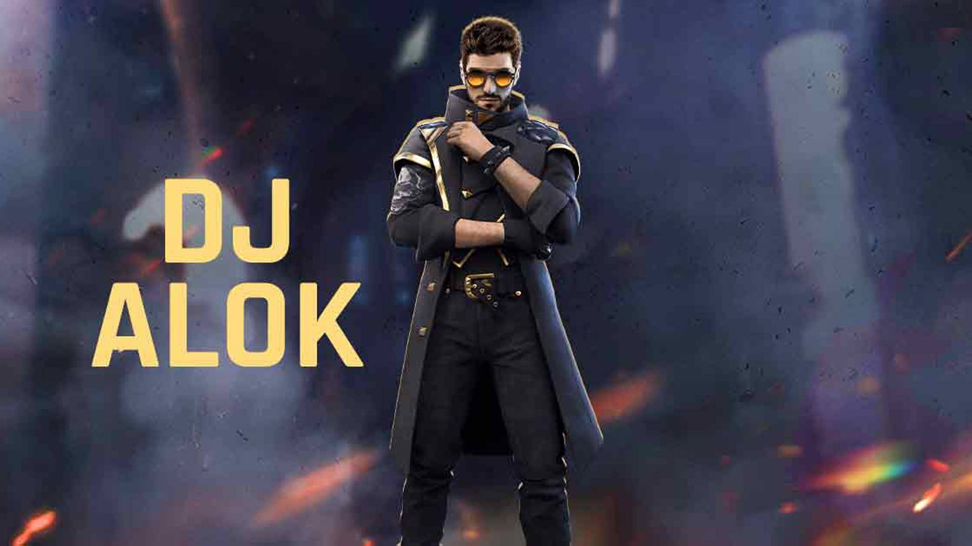 Dj Alok Free Fire Portrait Background