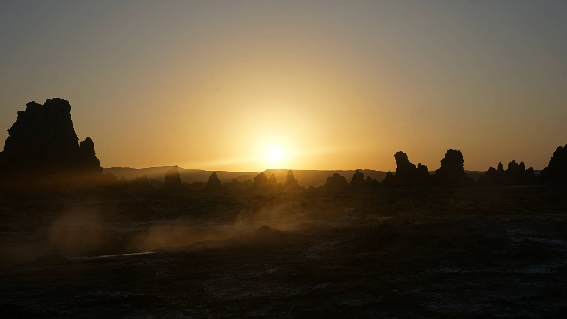 Djibouti Beautiful Sunset