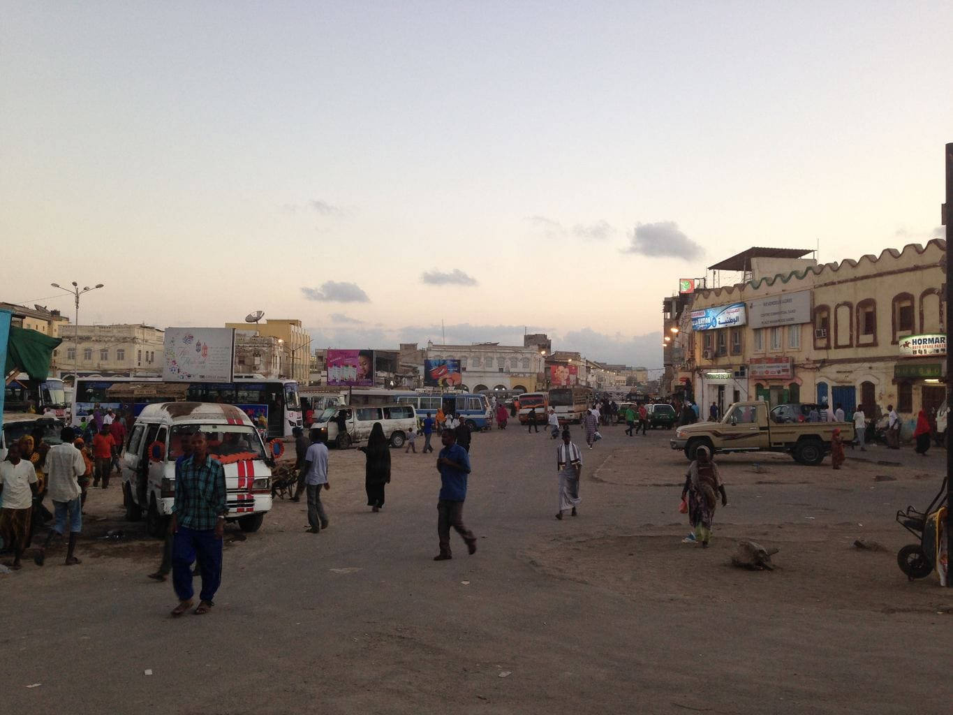 Djibouti City During Afternoon Background