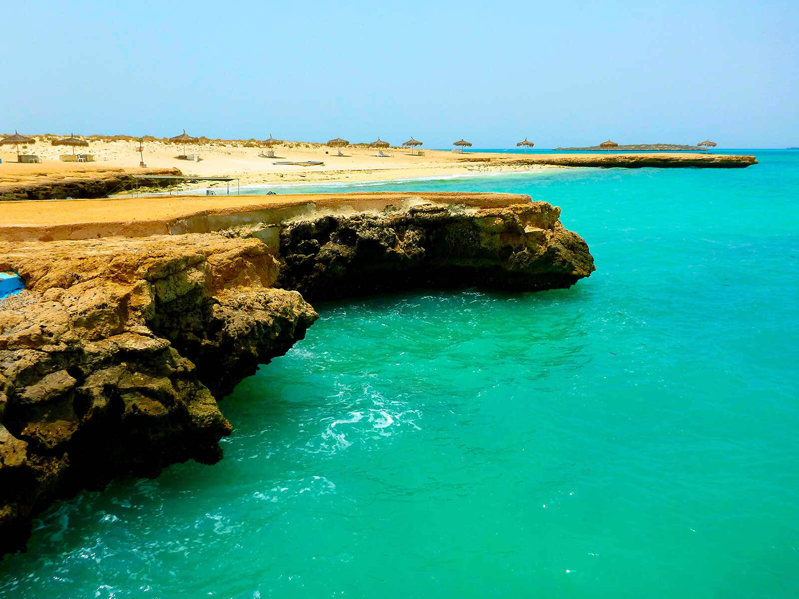 Djibouti Moucha Island Background