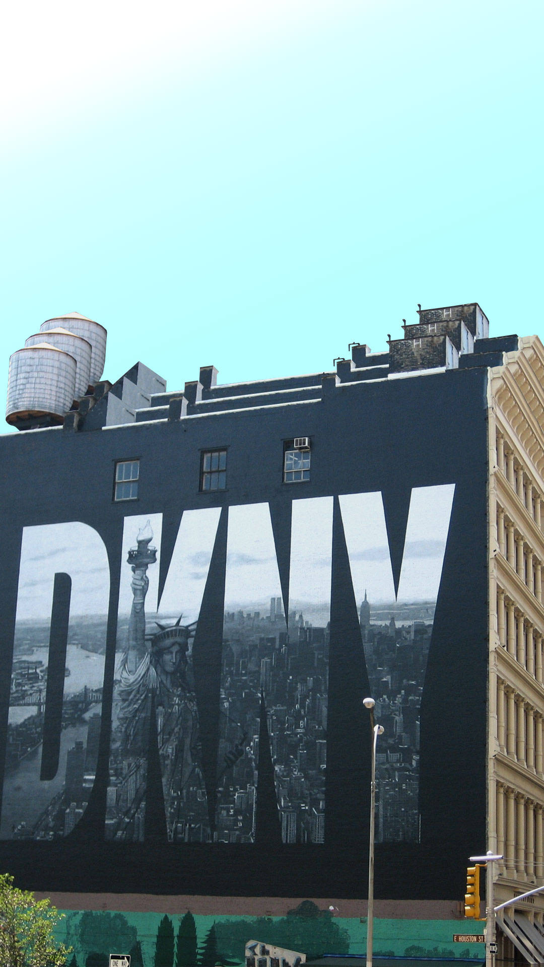 Dkny Logo Mural