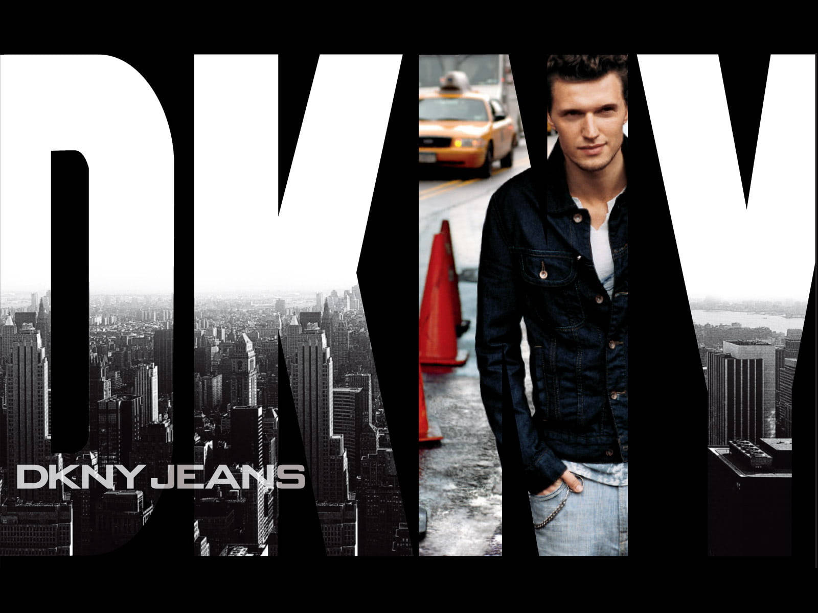 Dkny Men's Fashion Poster