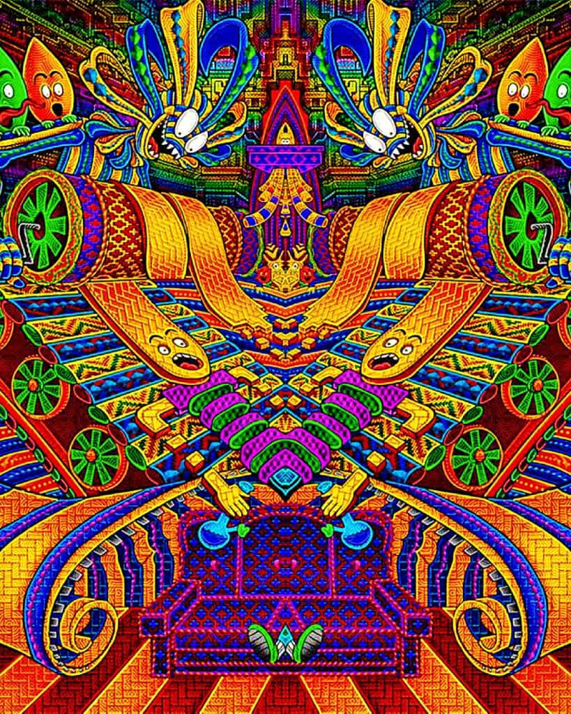 Dmt Bold Colors Background