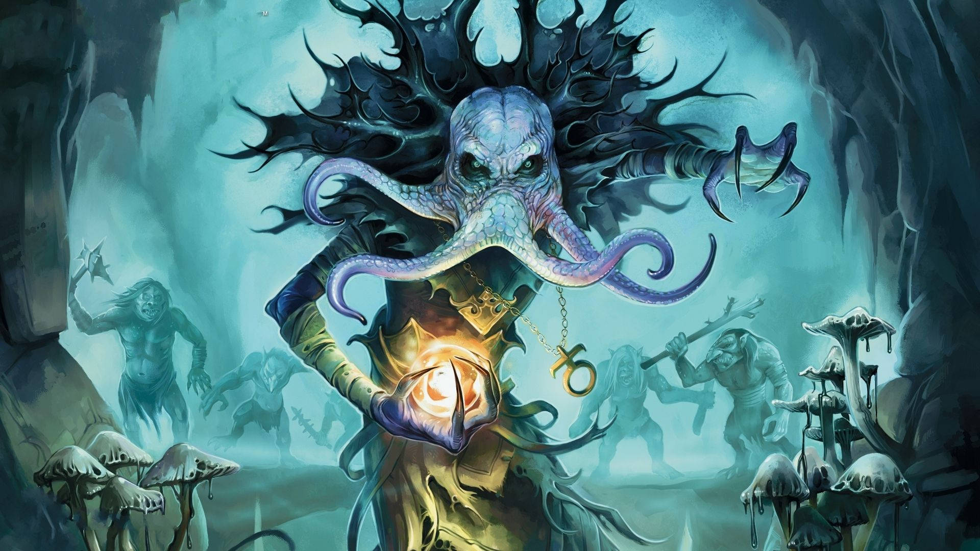 Dnd Mind Flayer And His Servant Background