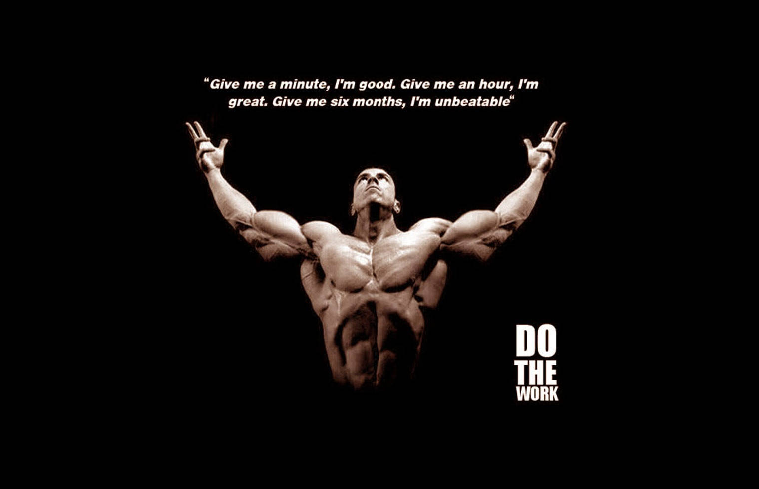 “do The Work To Get The Results You Want.” Background