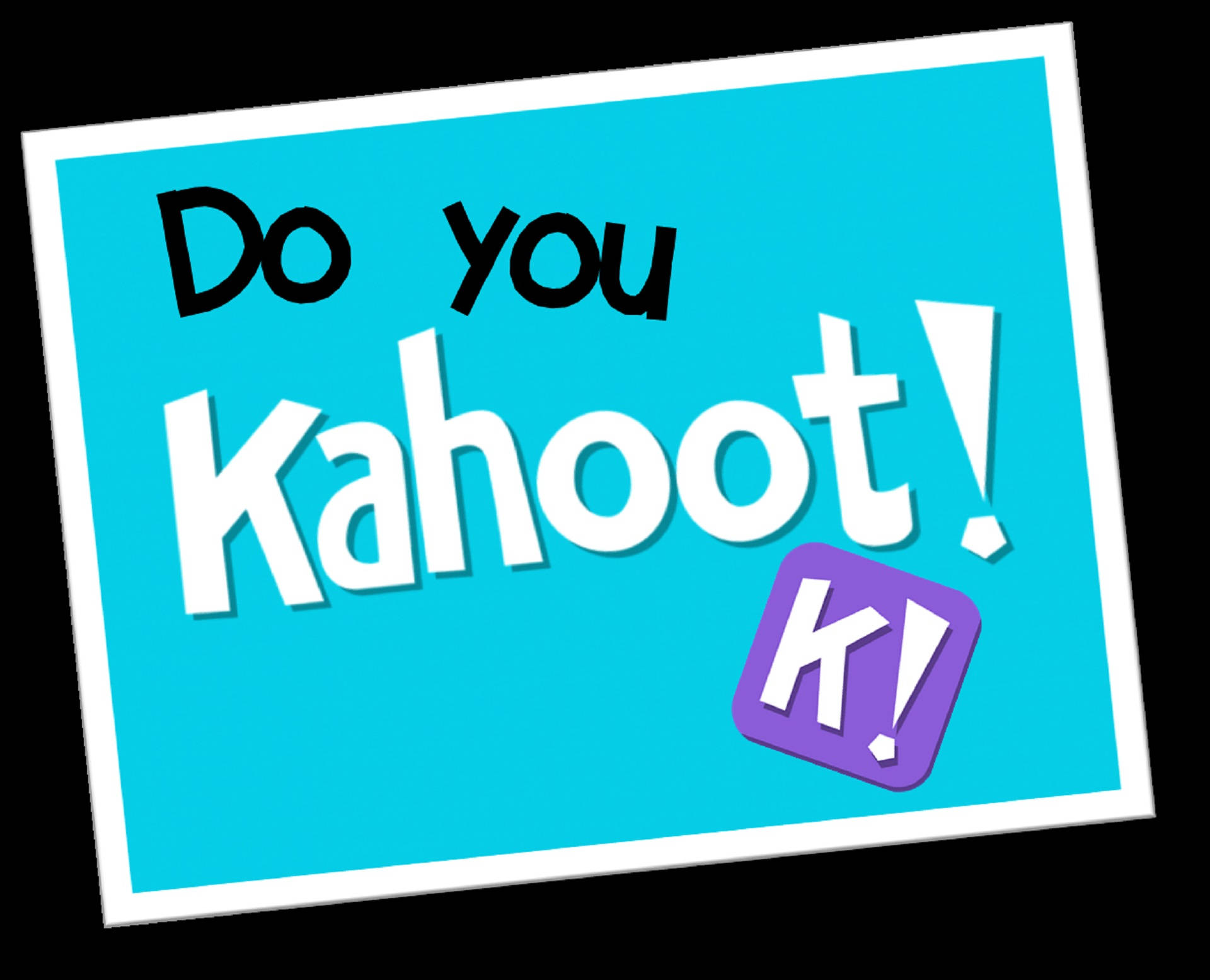 Do You Kahoot Art Background