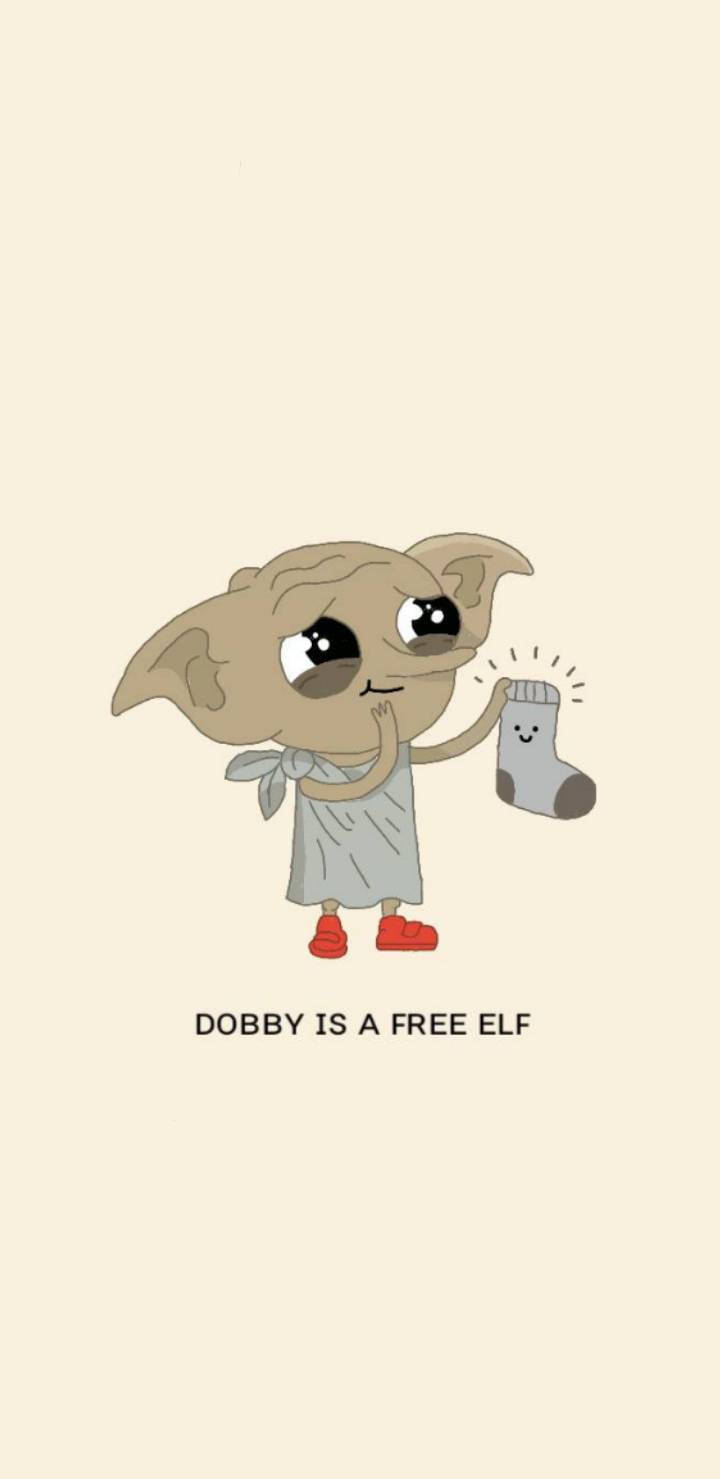 Dobby Free Elf Cute Harry Potter Background