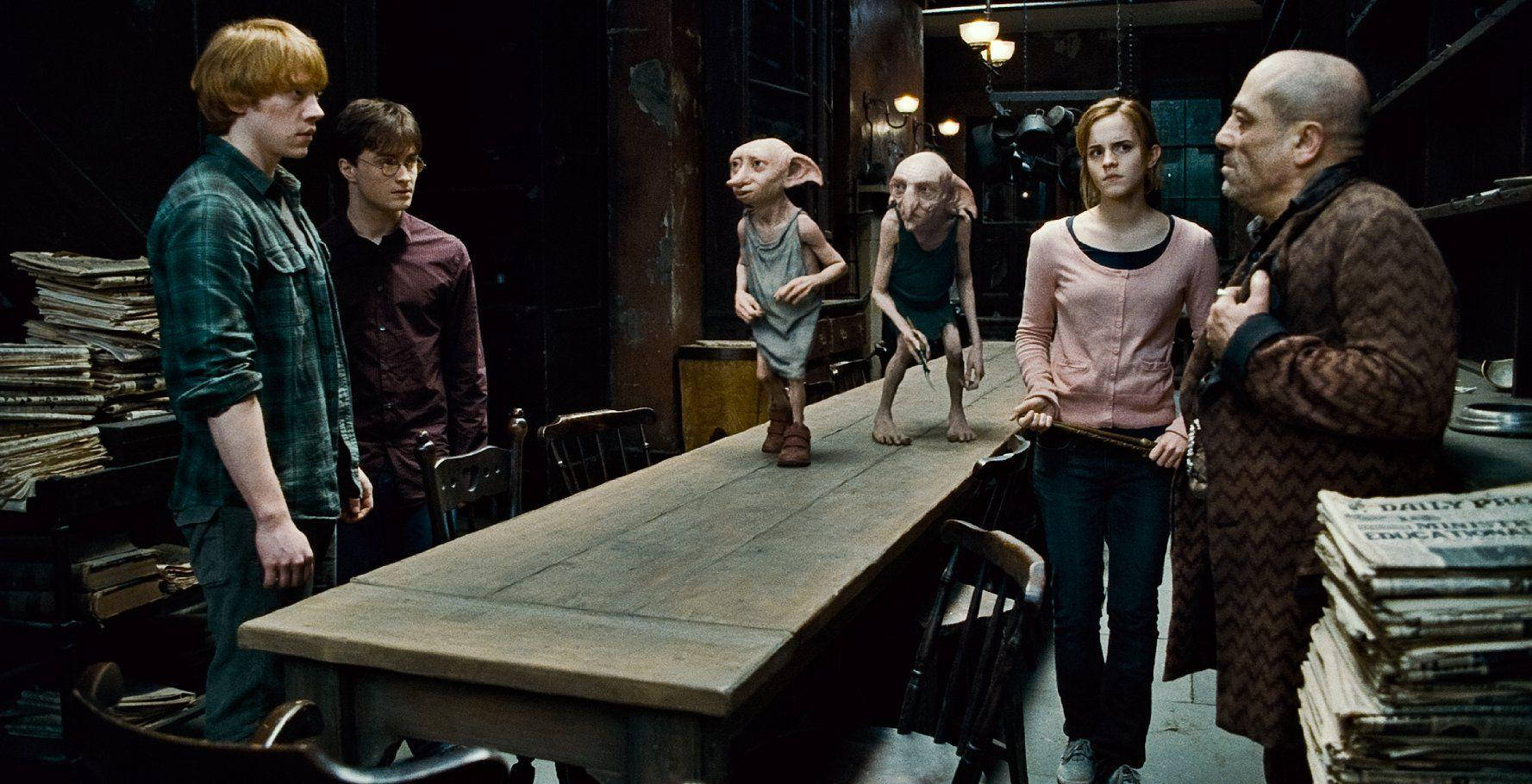 Dobby In Harry Potter And The Deathly Hallows