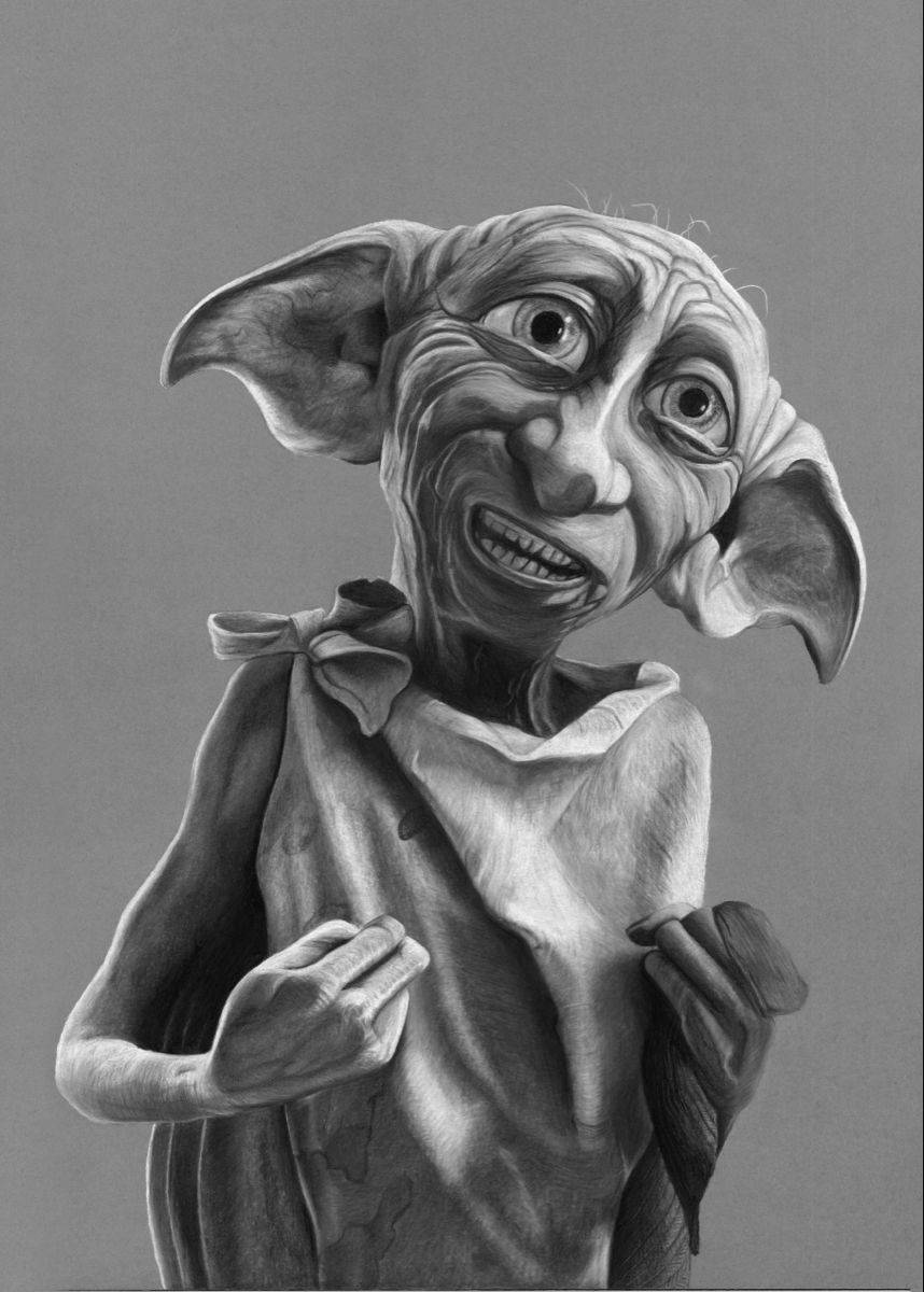 Dobby Realistic Drawing