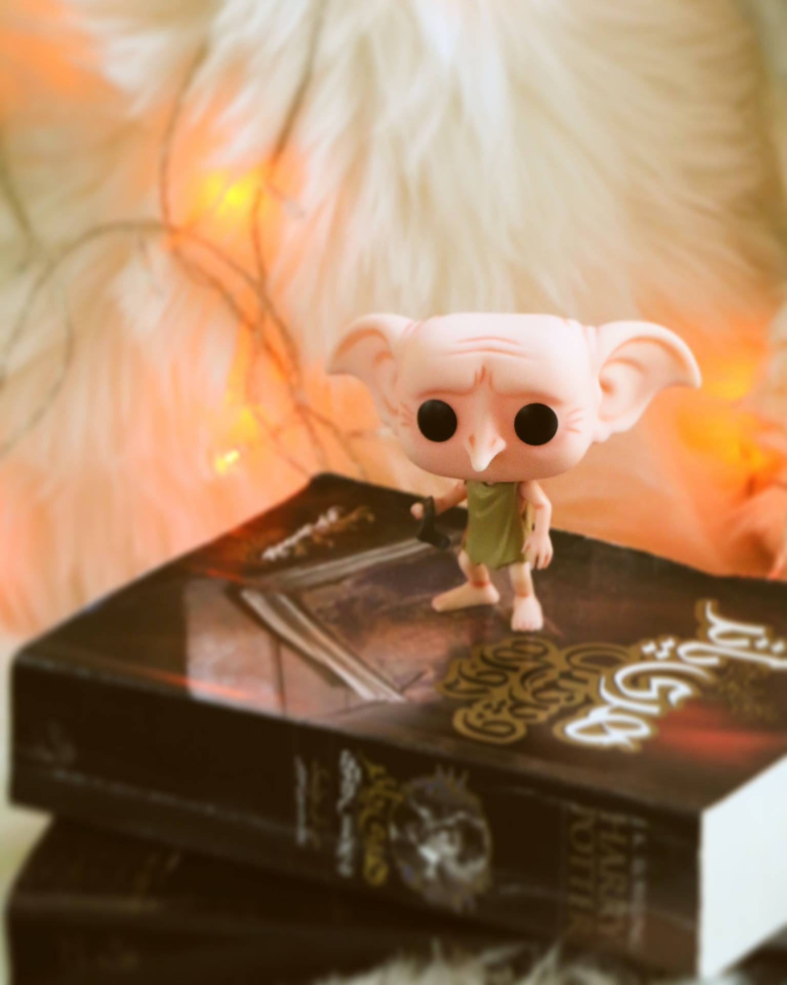 Dobby The Elf Funko Pop Toy Figure Background