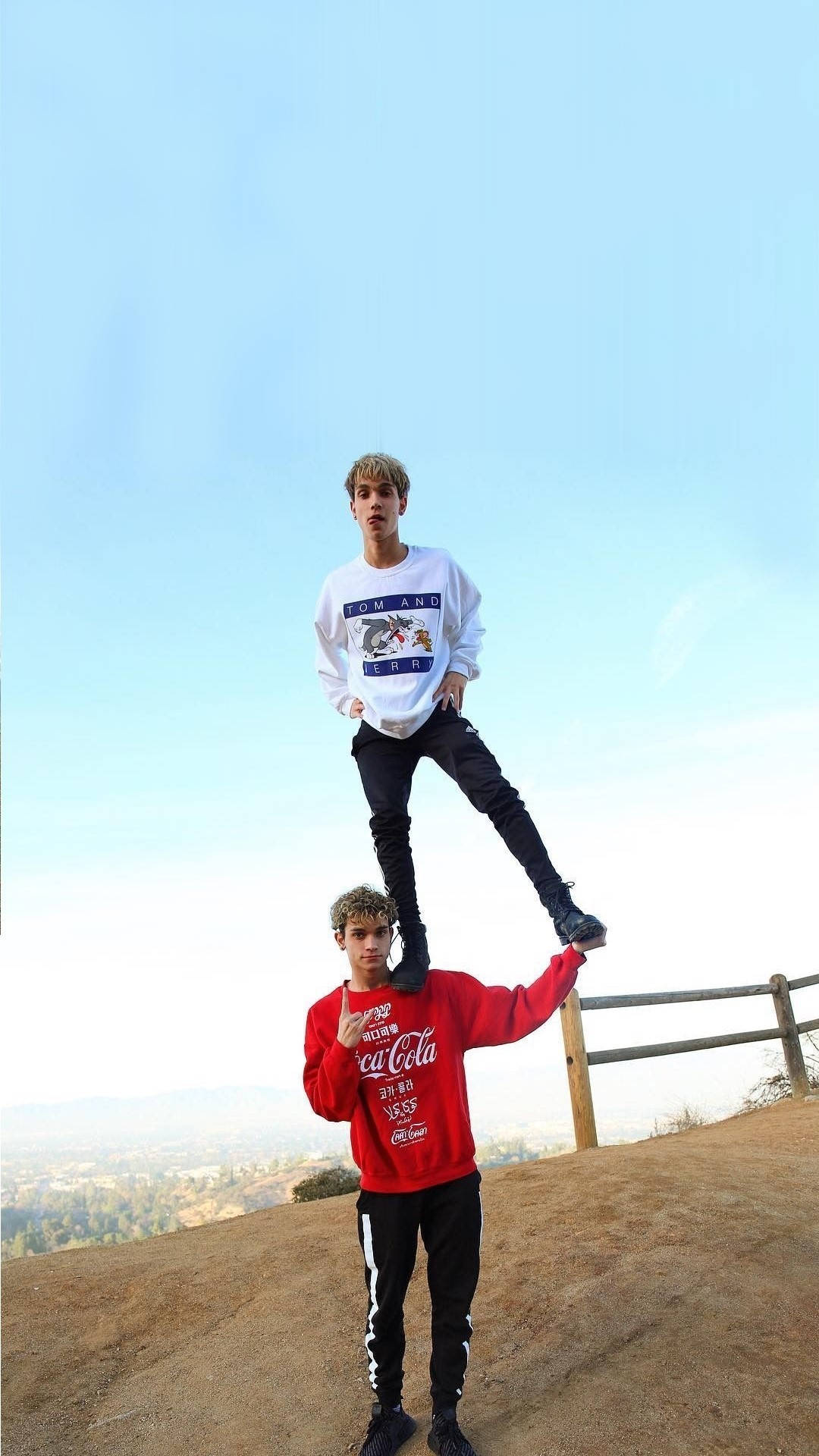 Dobre Brothers Twins Up The Hill Background