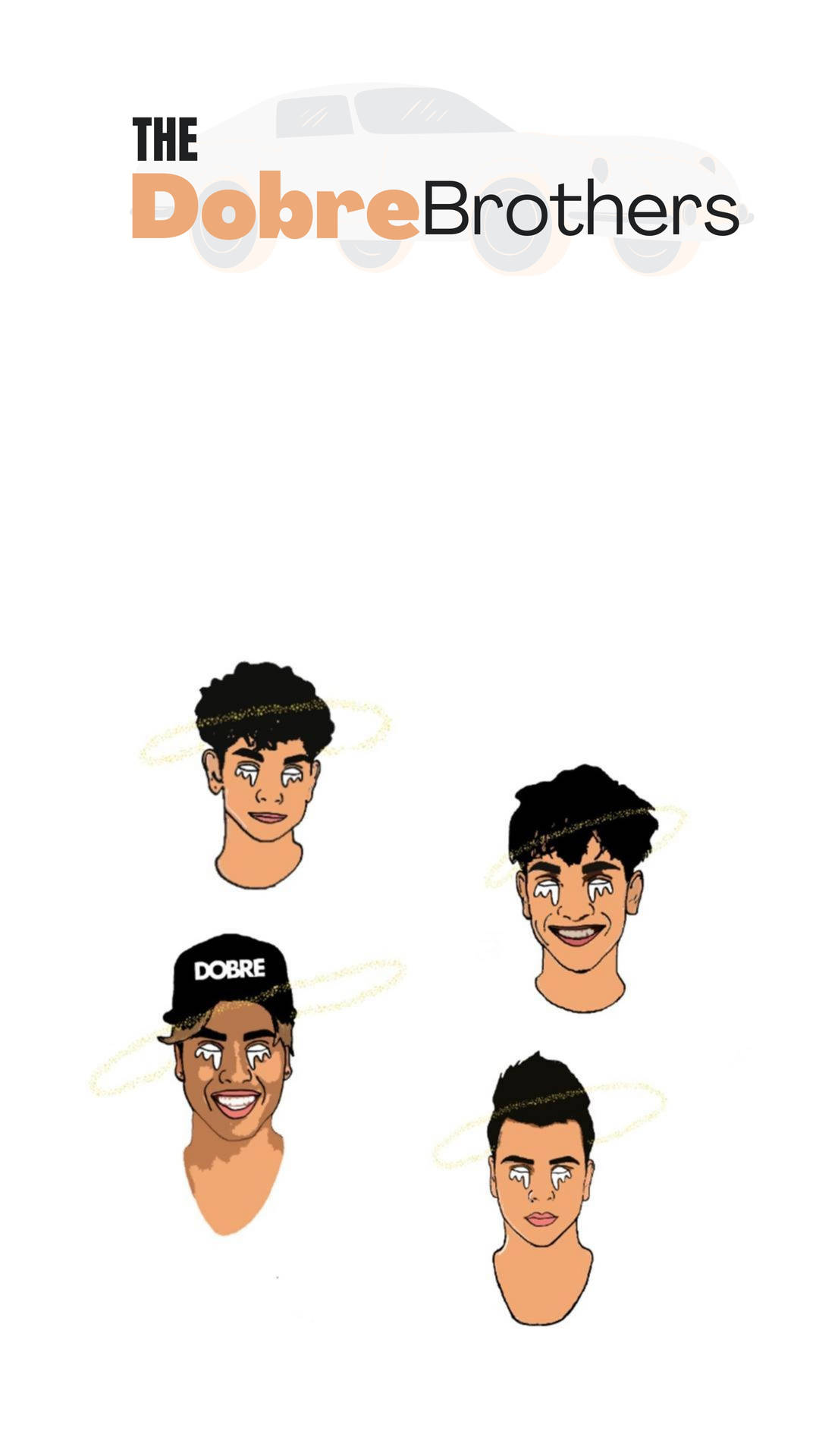 Dobre Brothers White Graphic