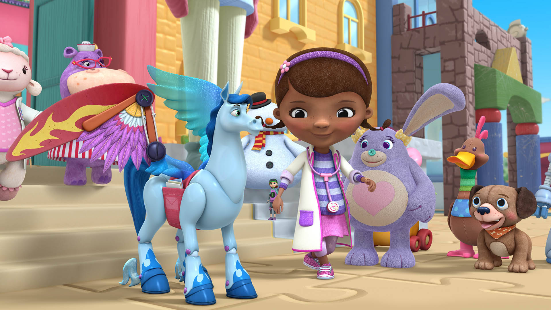 Doc Mcstuffins Caring For Gus