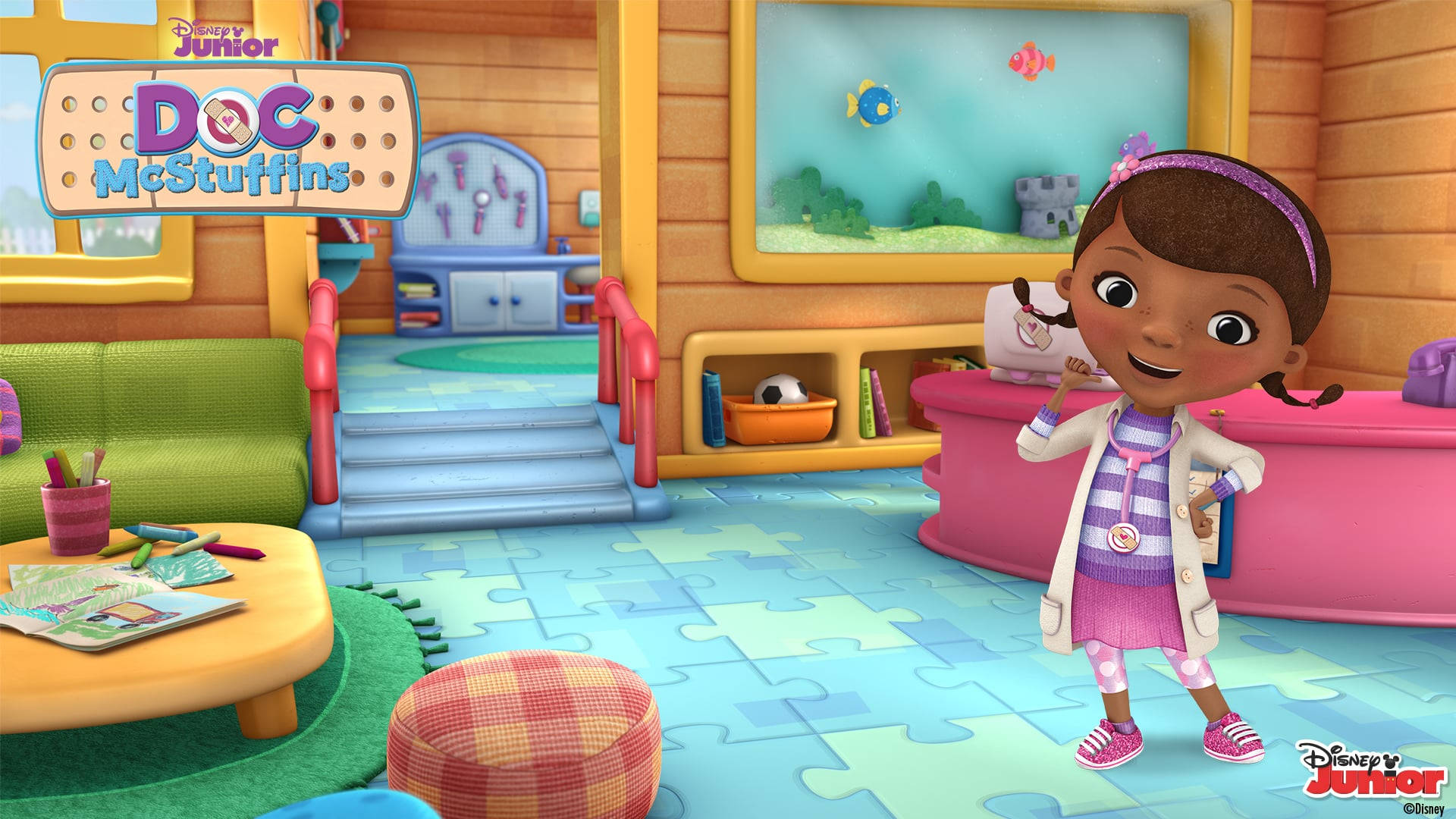 Doc Mcstuffins The Doctor Is In Background