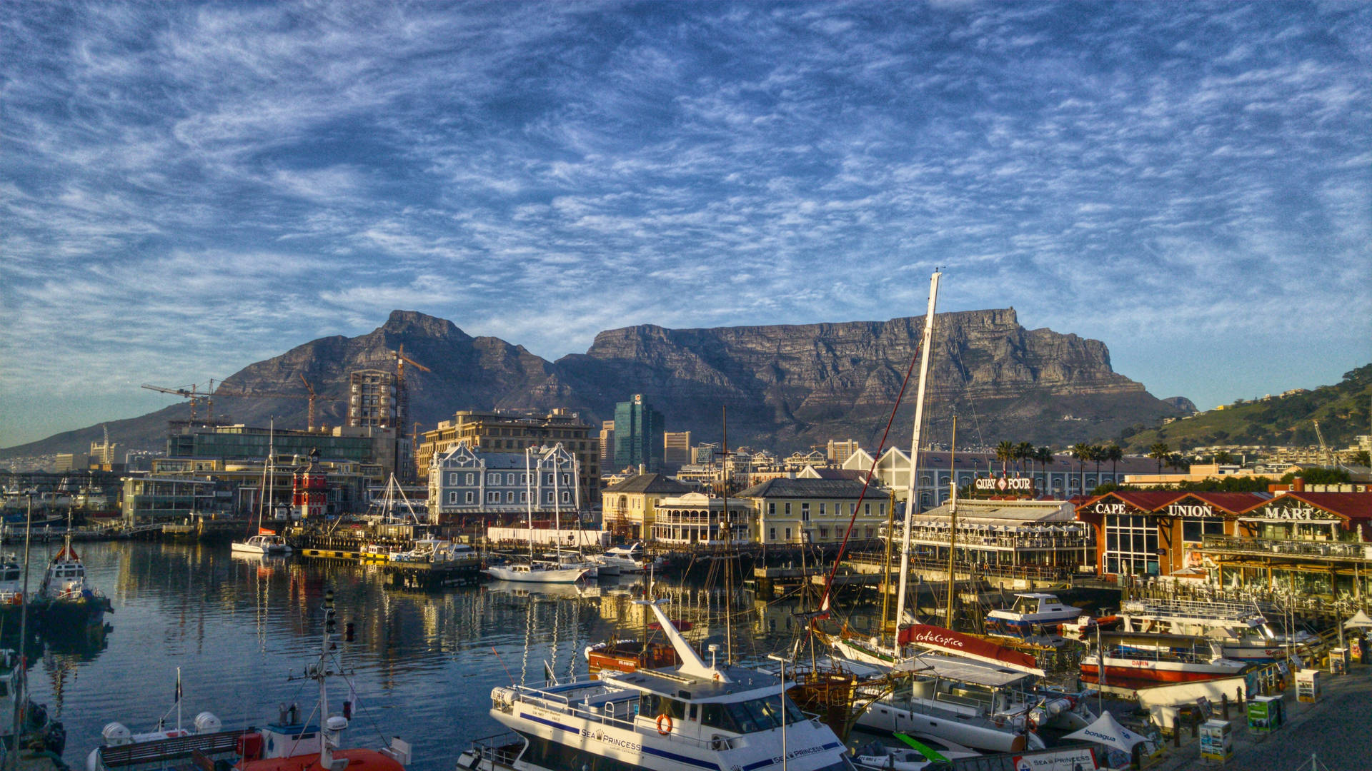 Docks In Cape Town Africa 4k