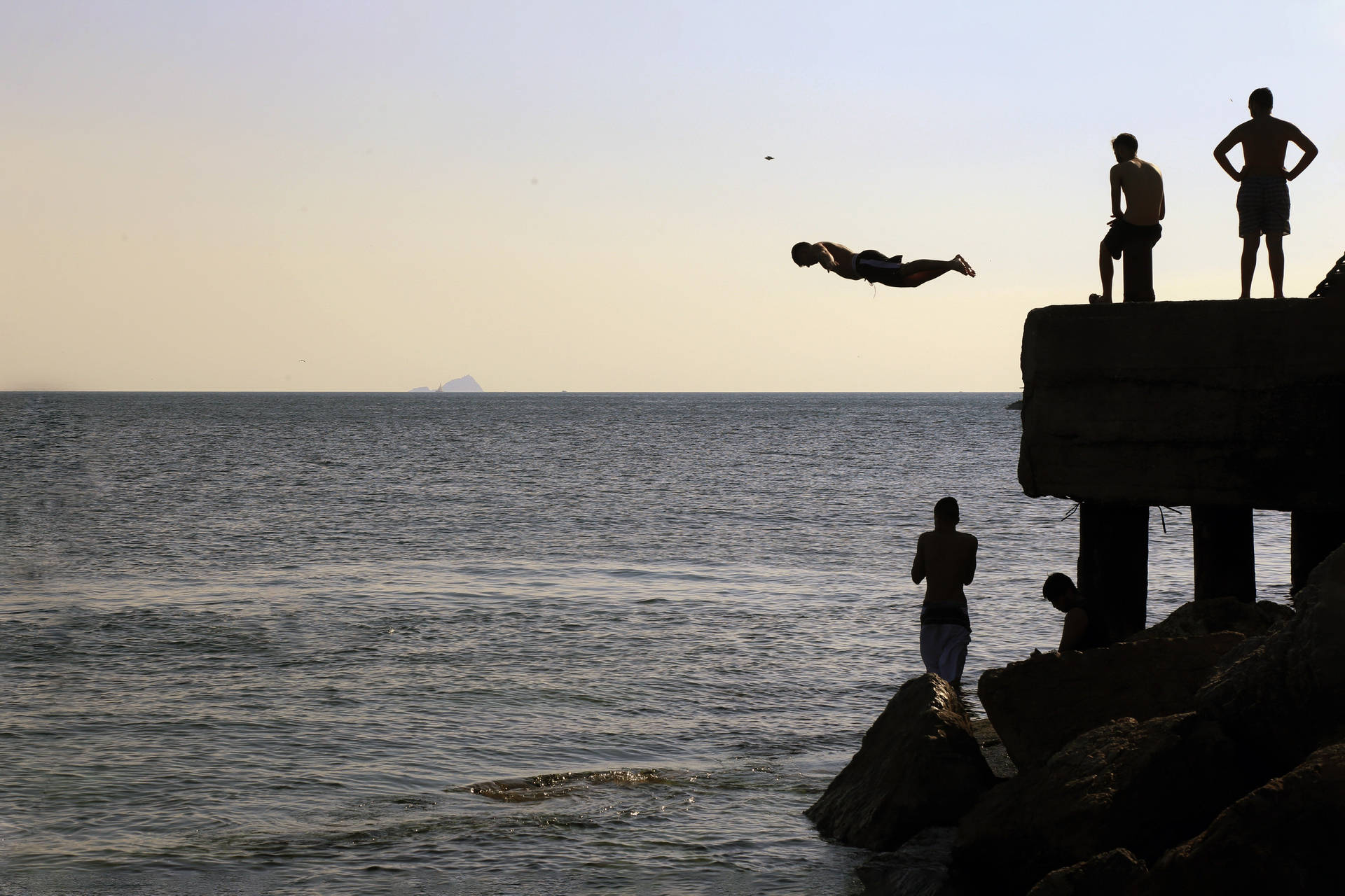 Dockside Jumping