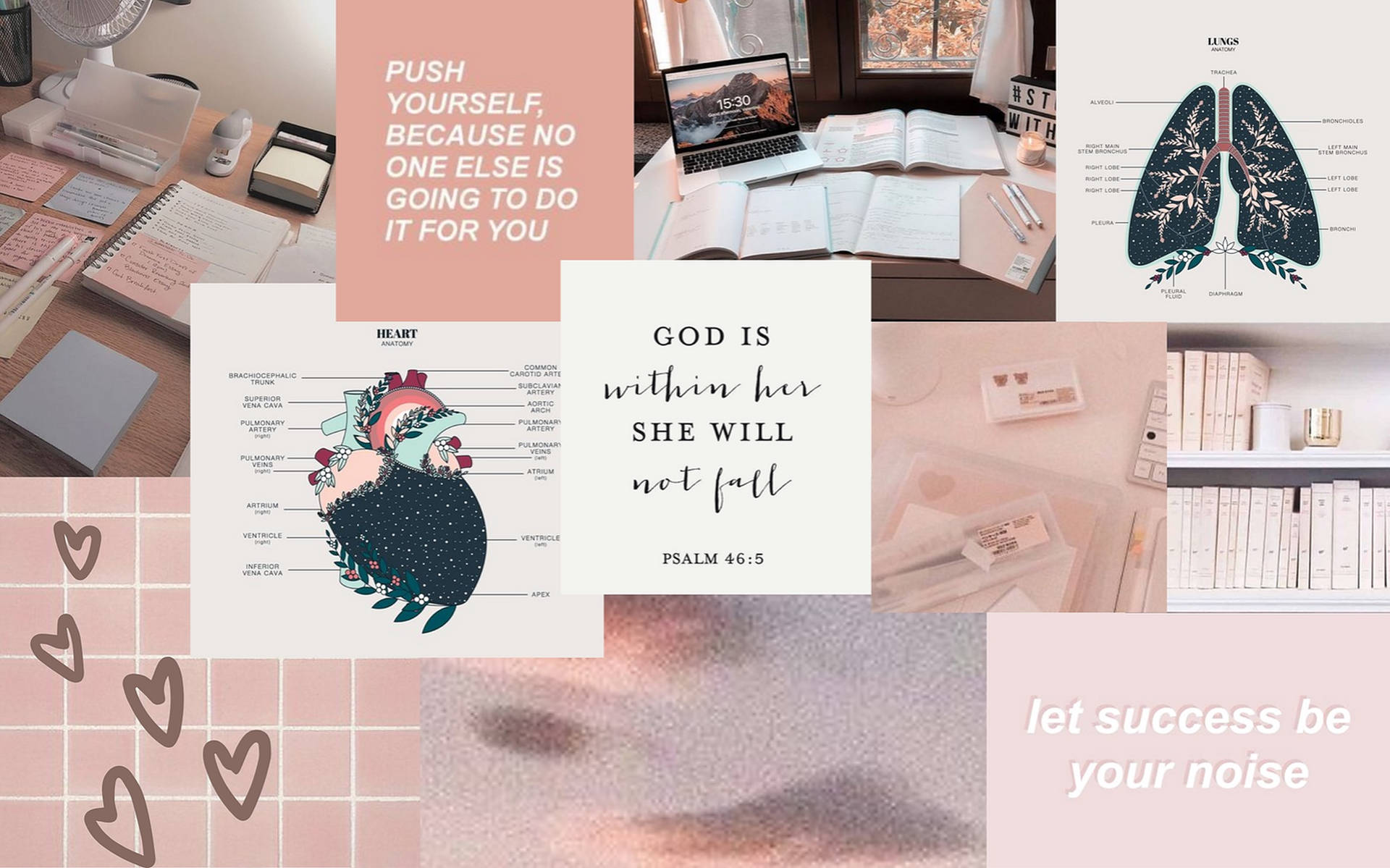 Doctor Aesthetic Inspirational Board Background