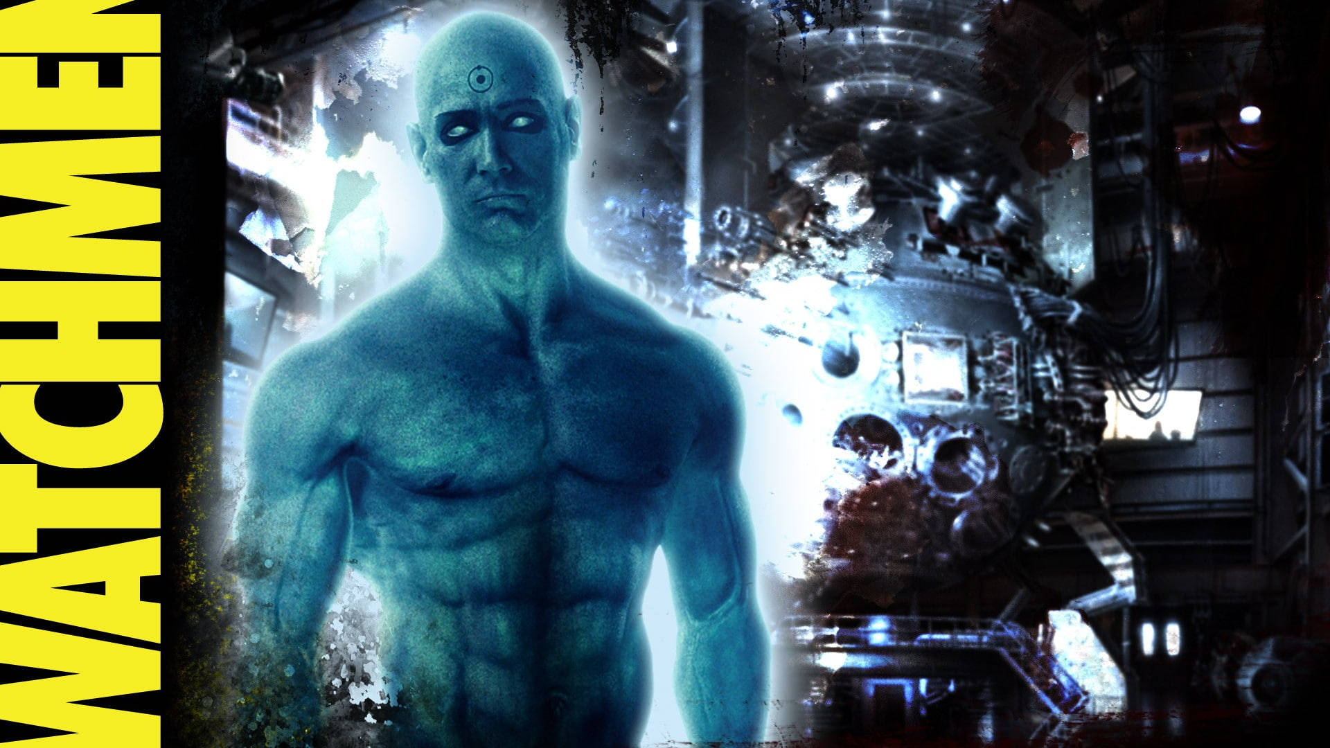 Doctor Manhattan - The Omnipotent Watchman Background