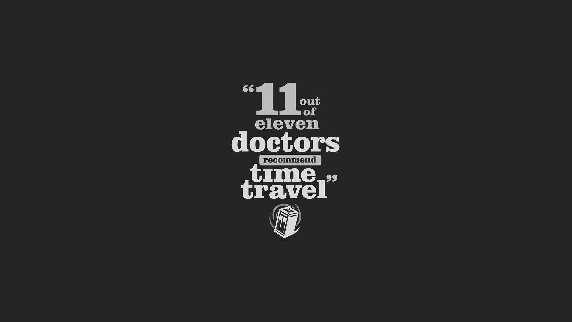 Doctor Motivation Time Travel Background