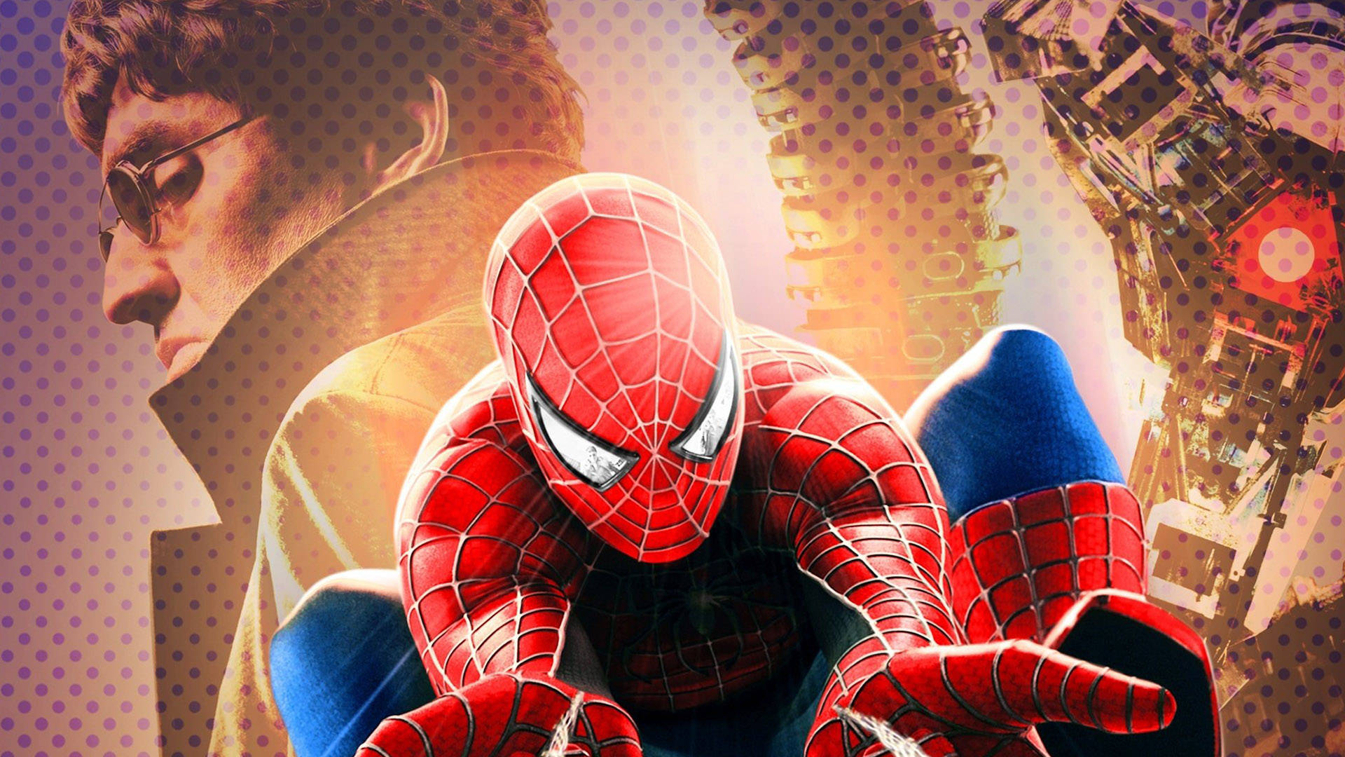 Doctor Octopus And Spider-man Background