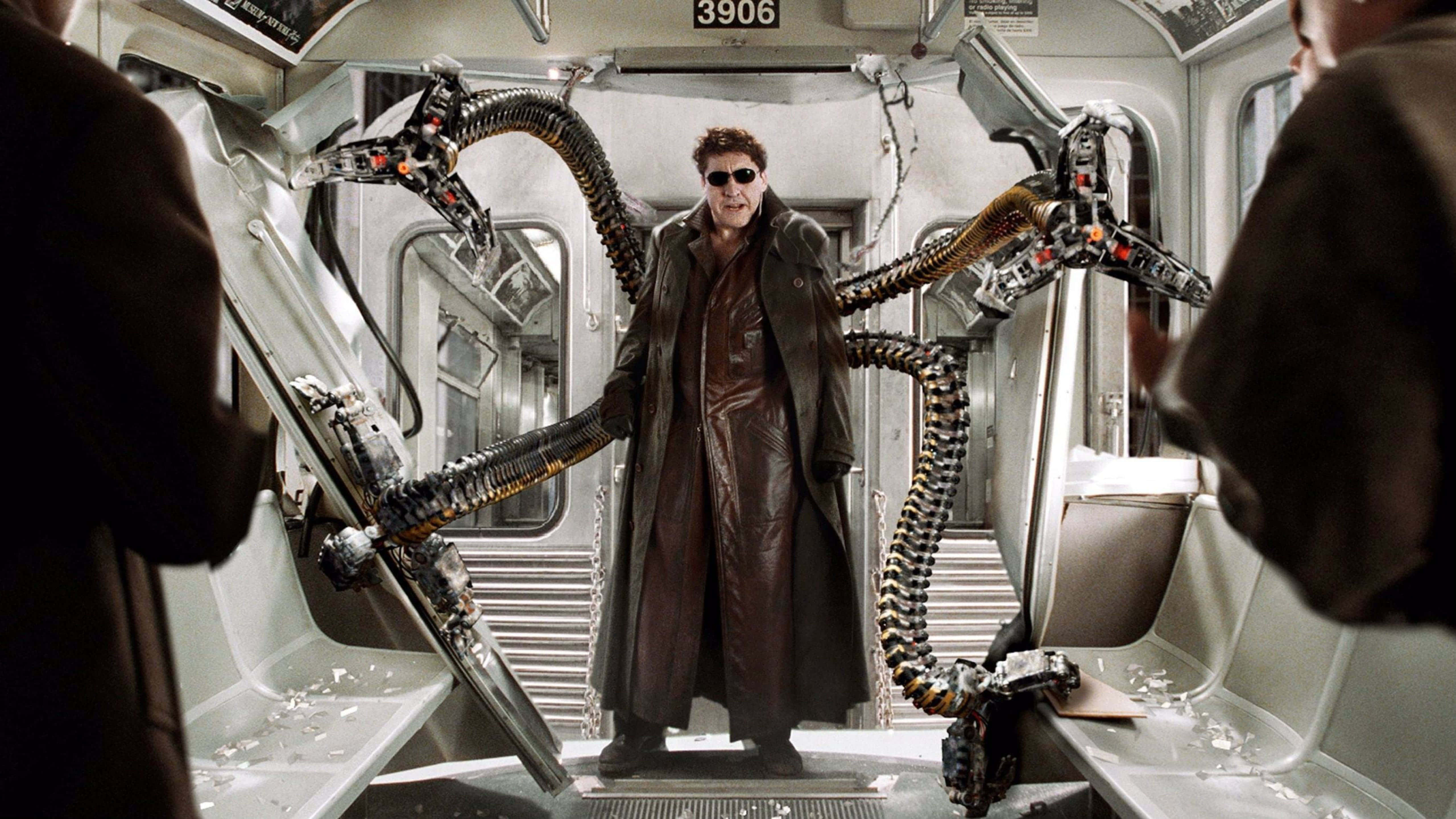 Doctor Octopus Train Scene