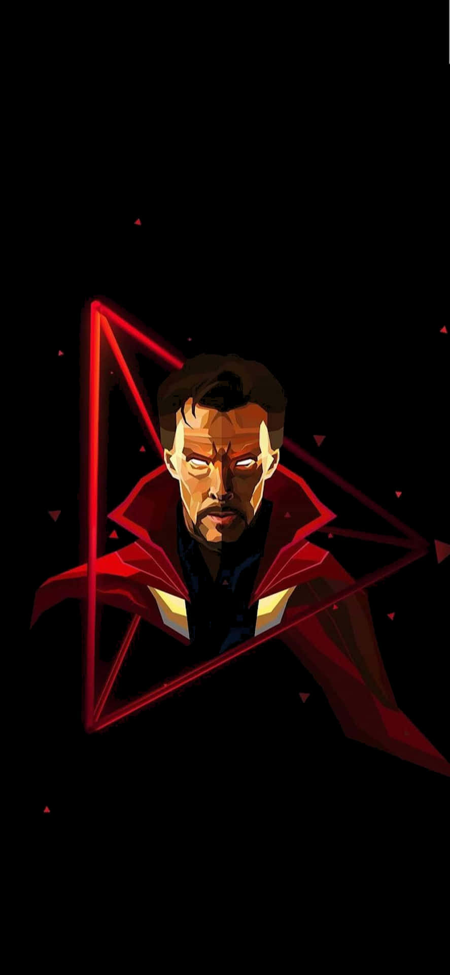 Doctor Strange 2 Black And Red Digital Art Background