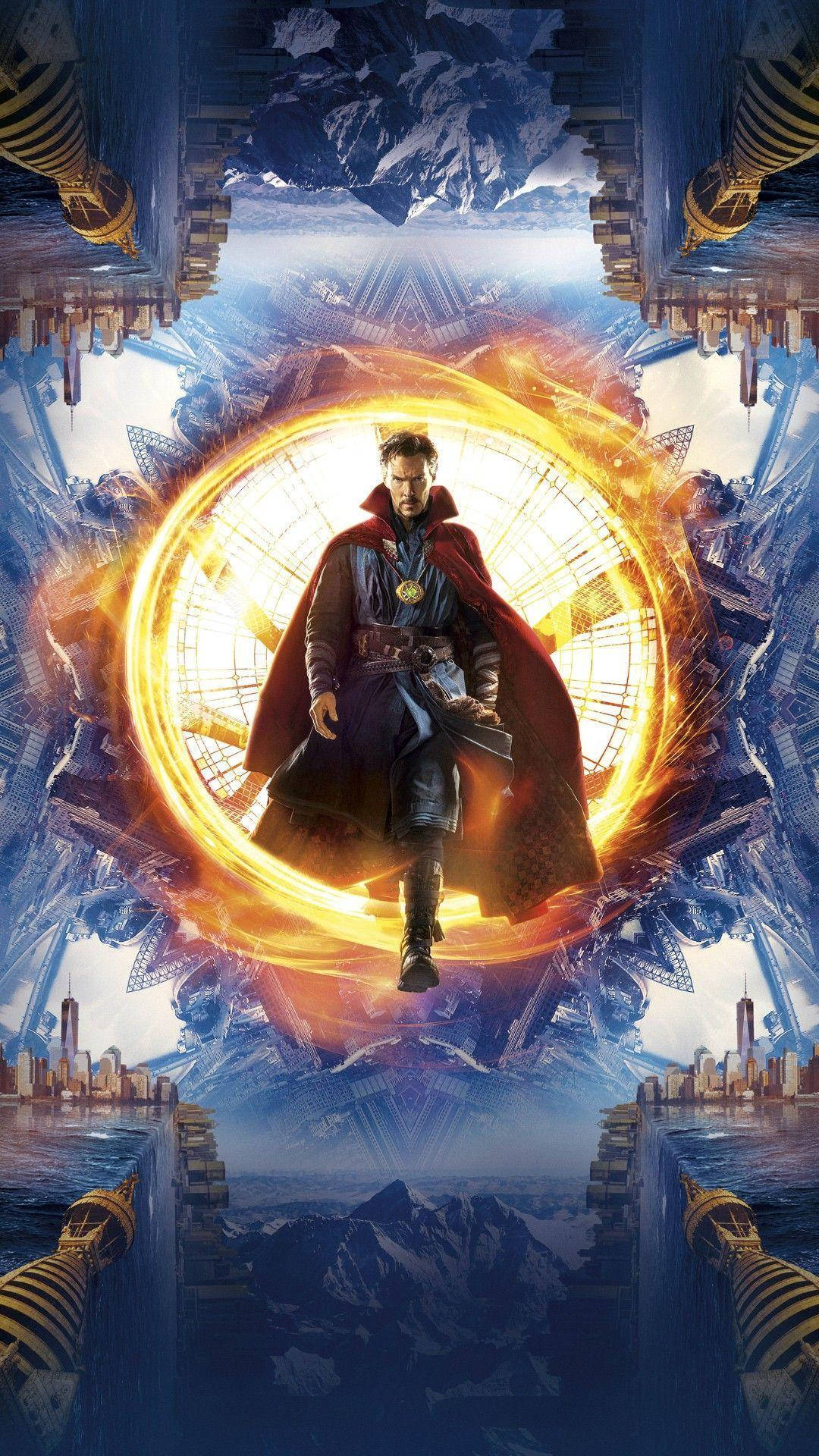 Doctor Strange Emerge From Portal Background