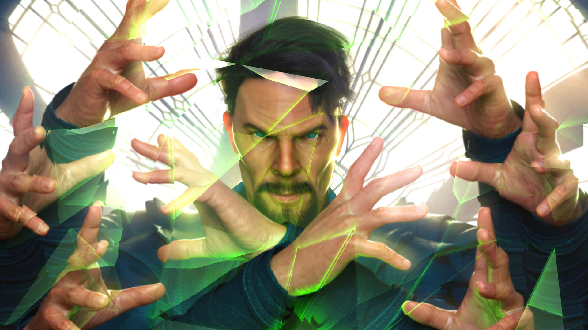 Doctor Strange Navigating The Multiverse Of Madness Background