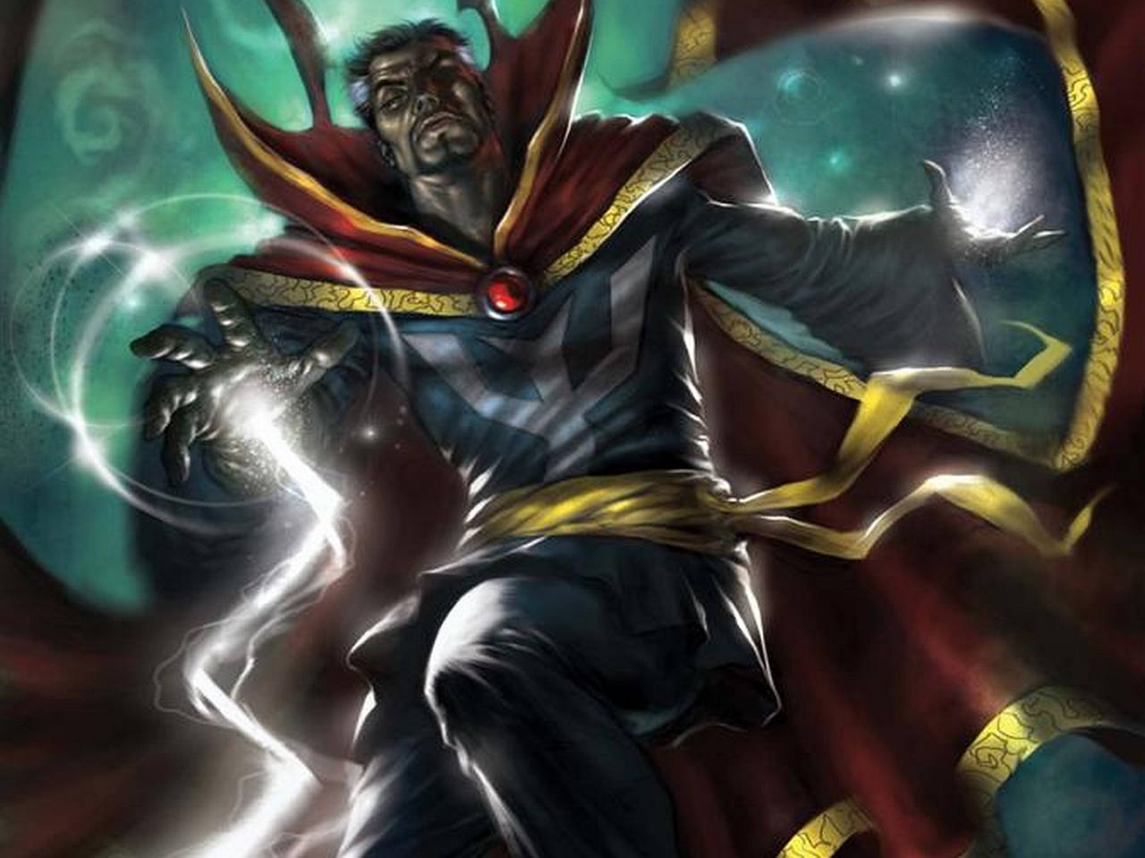 Doctor Strange Supreme Lightning Background