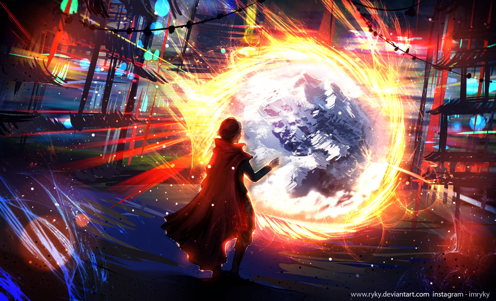 Doctor Strange Teleportation Background