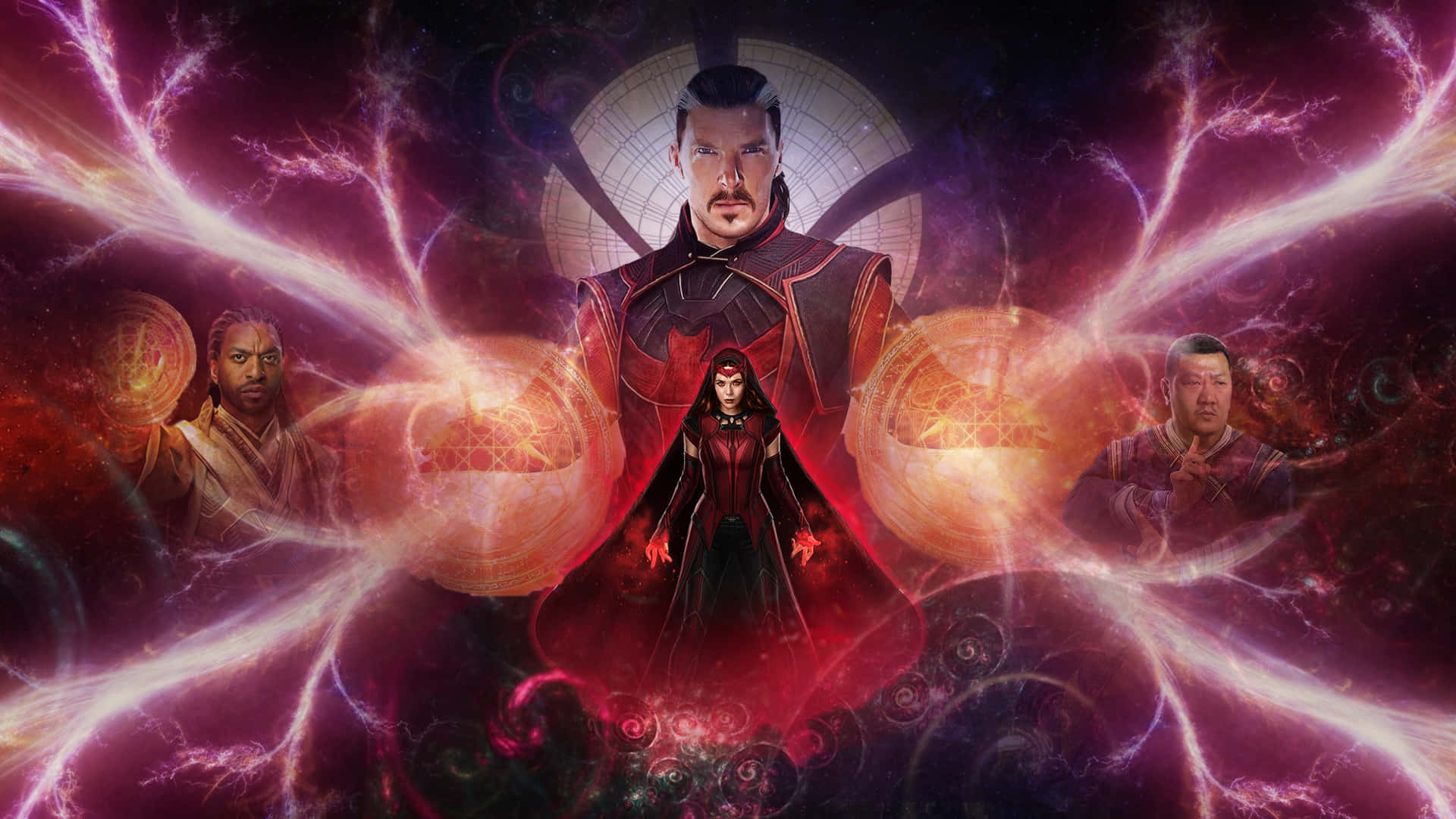 Doctor Strange Travels Through The Multiverse Of Madness Background