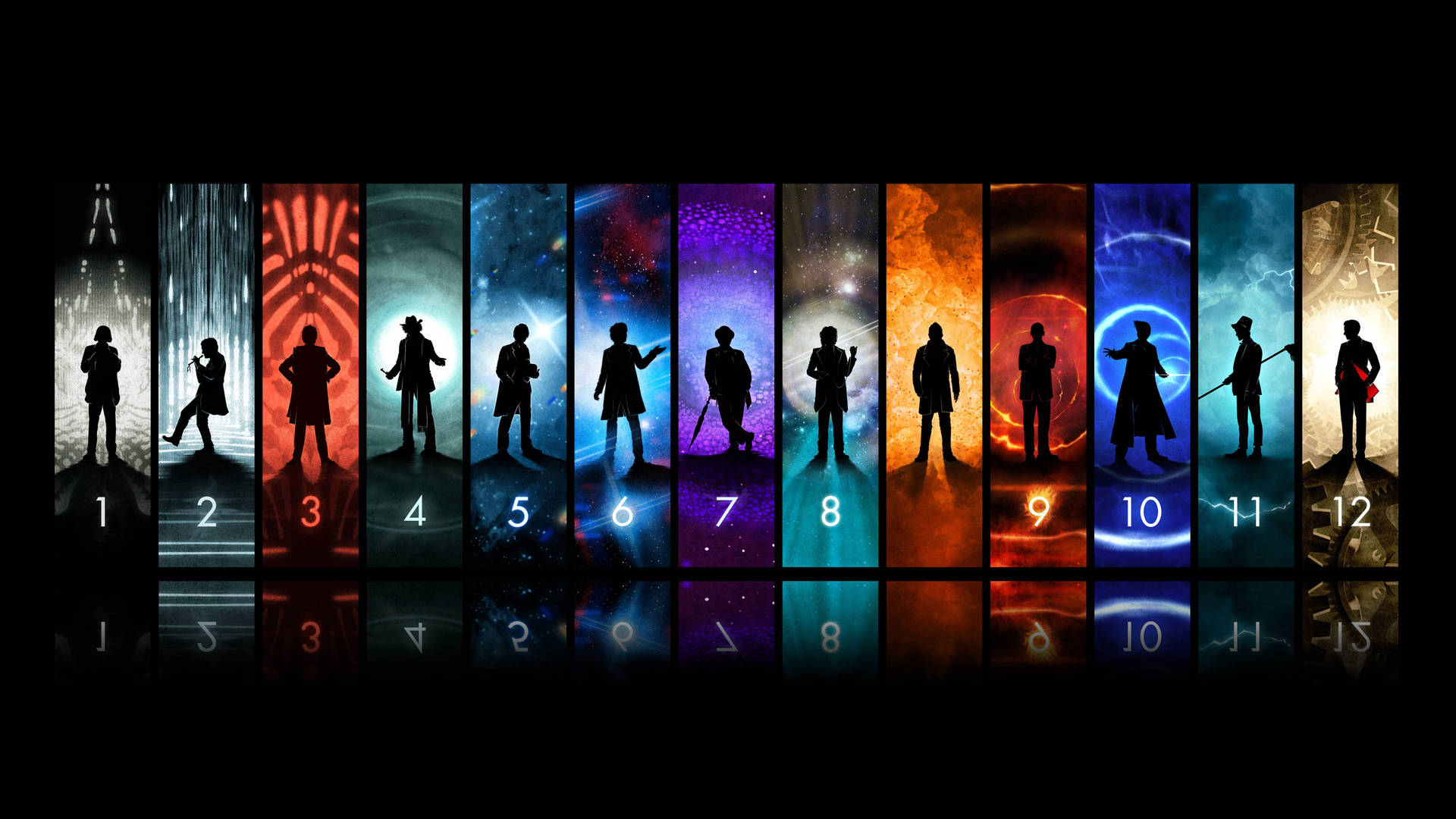 Doctor Who Collage For Monitor