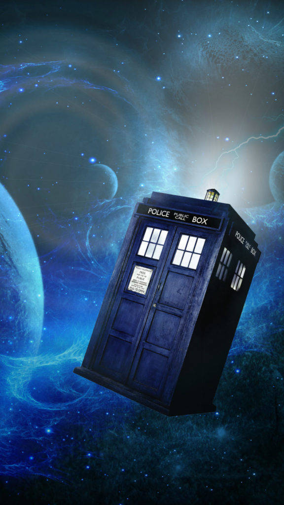 Doctor Who Tardis Top Iphone Background