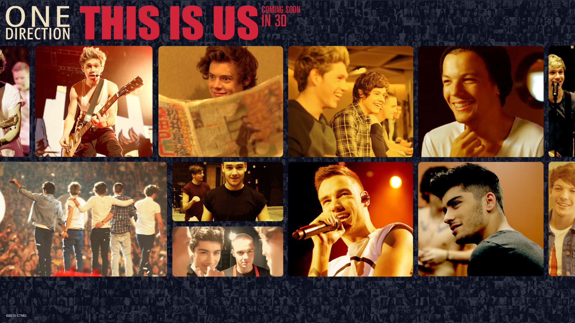 Documentary One Direction Laptop Background