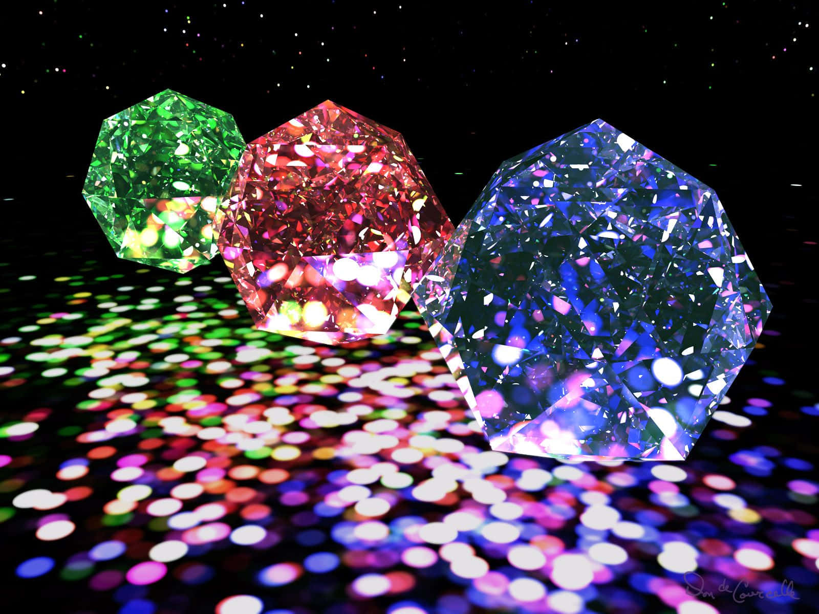 Dodecahedron Gemstone Lighting