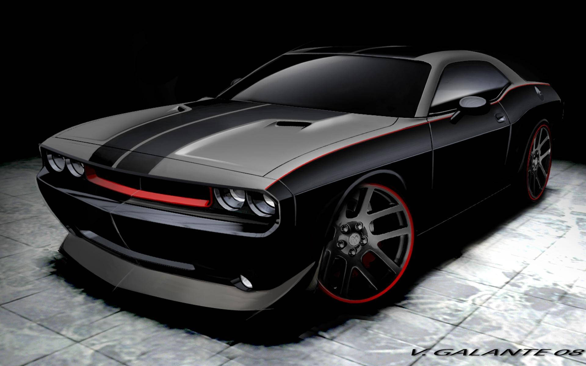 Dodge Challenger Cool Black