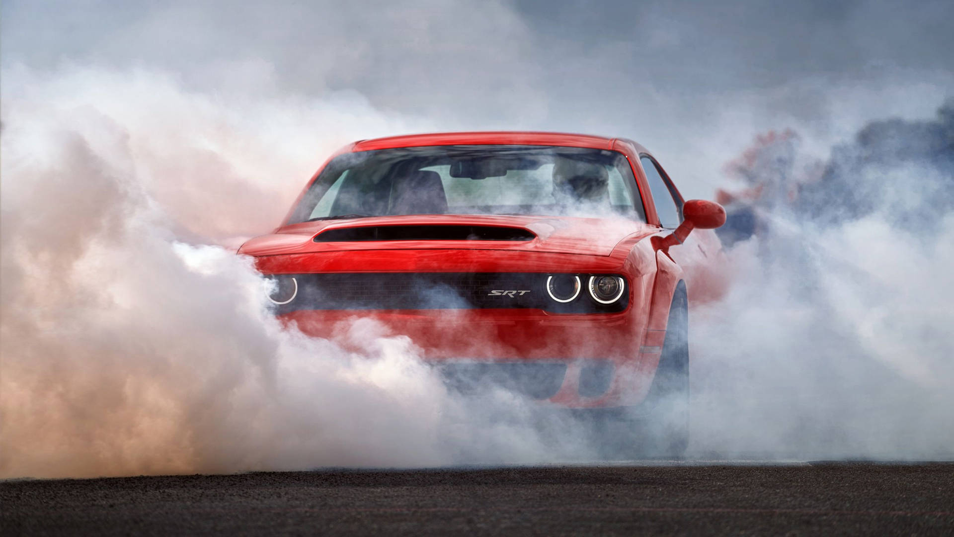 Dodge Challenger Drifting Background