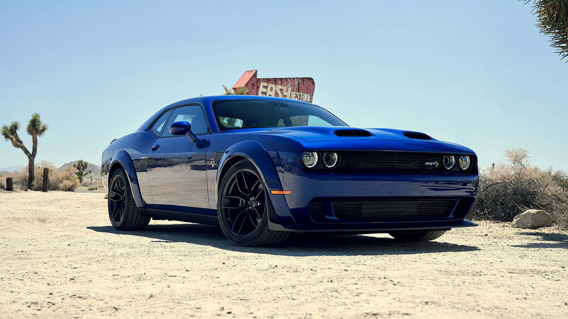 Dodge Challenger Srt Hellcat - Adv Background