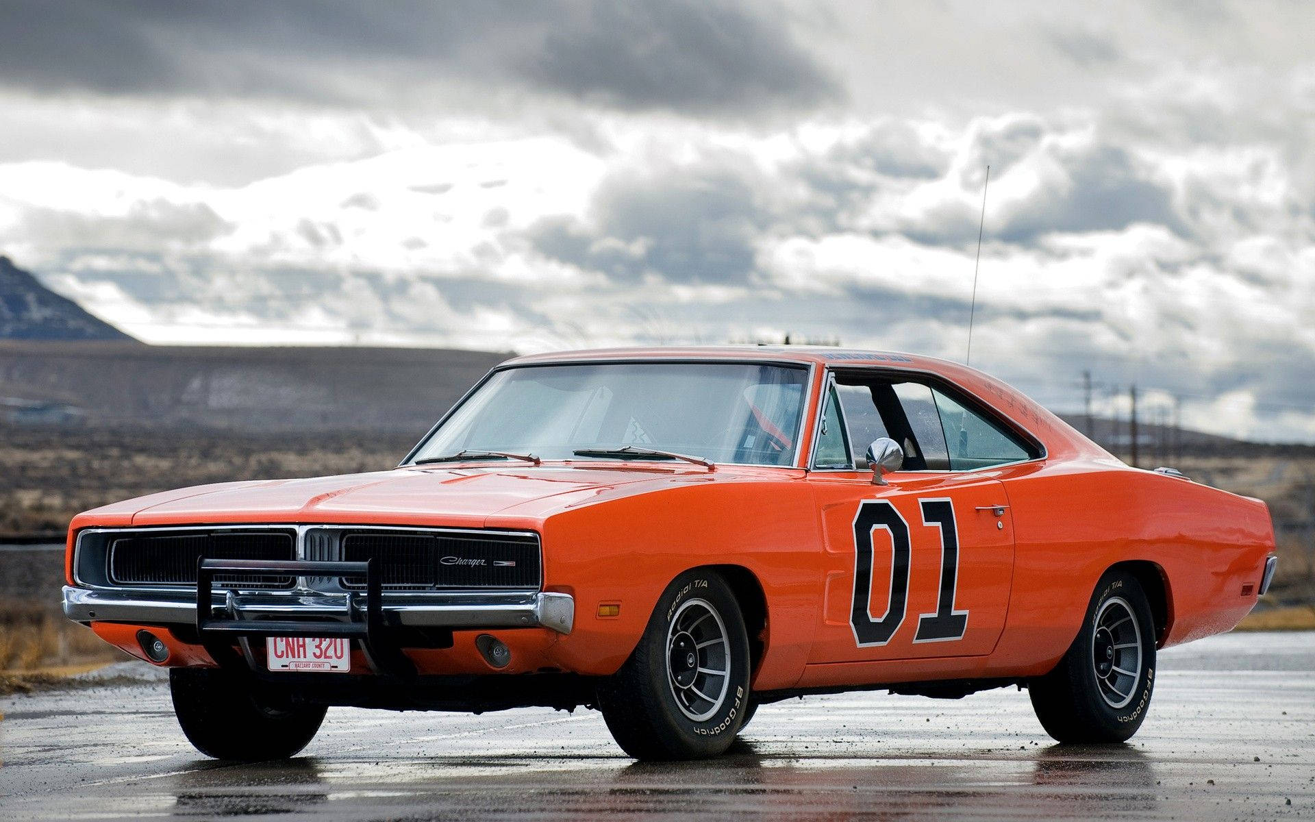 Dodge Charger - A Classic American Muscle Car Background