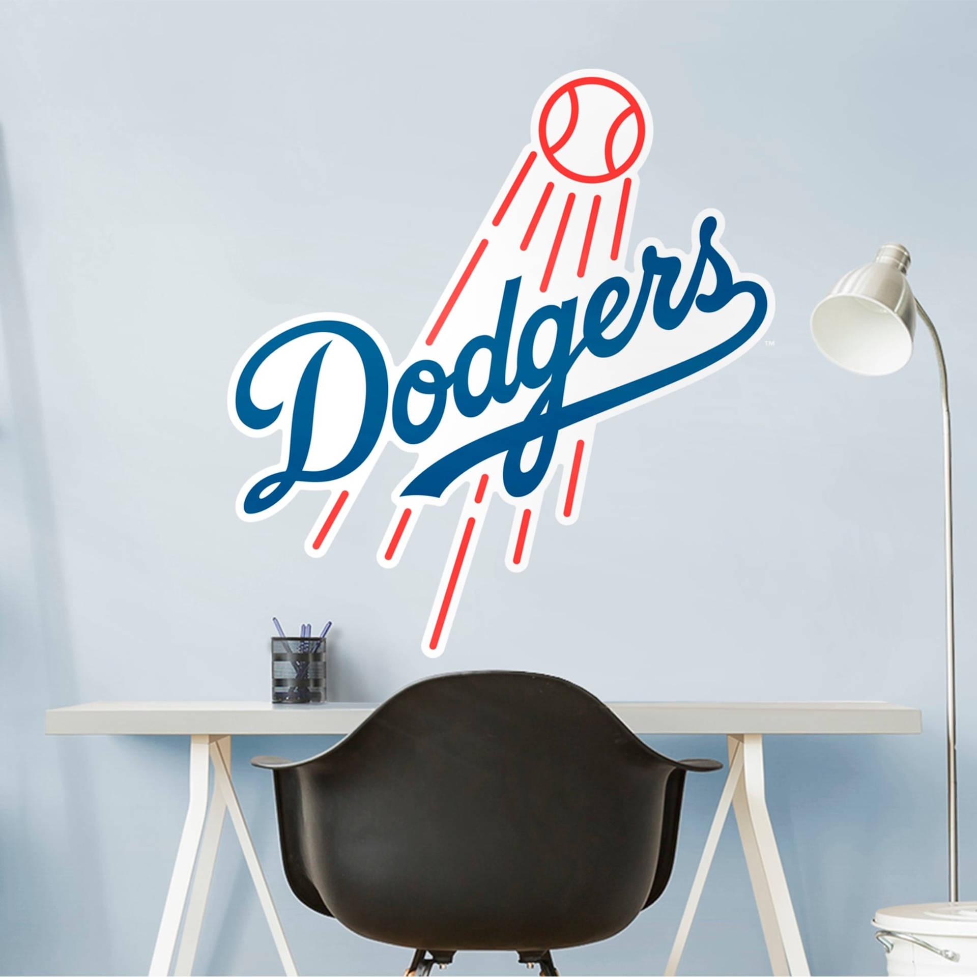 Dodgers Logo Steve Office Angeles Background