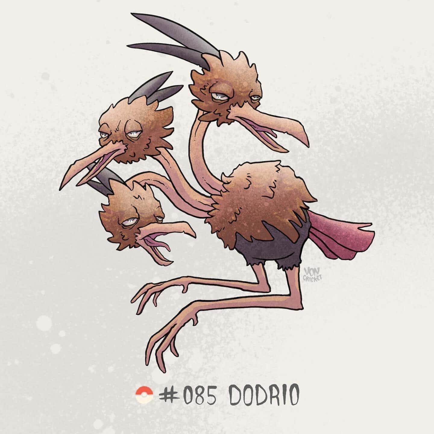 Dodrio Pokemon #085 Background