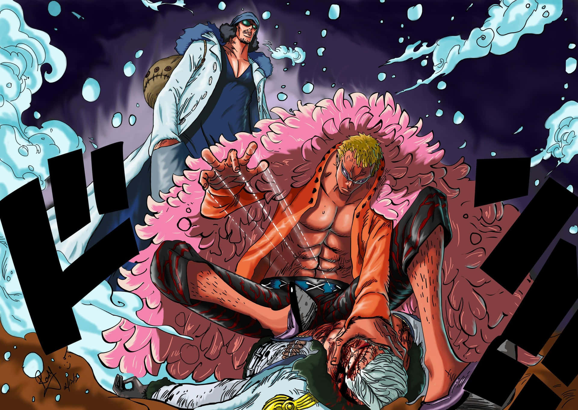 Doflamingo_ Defeated_by_ Luffy