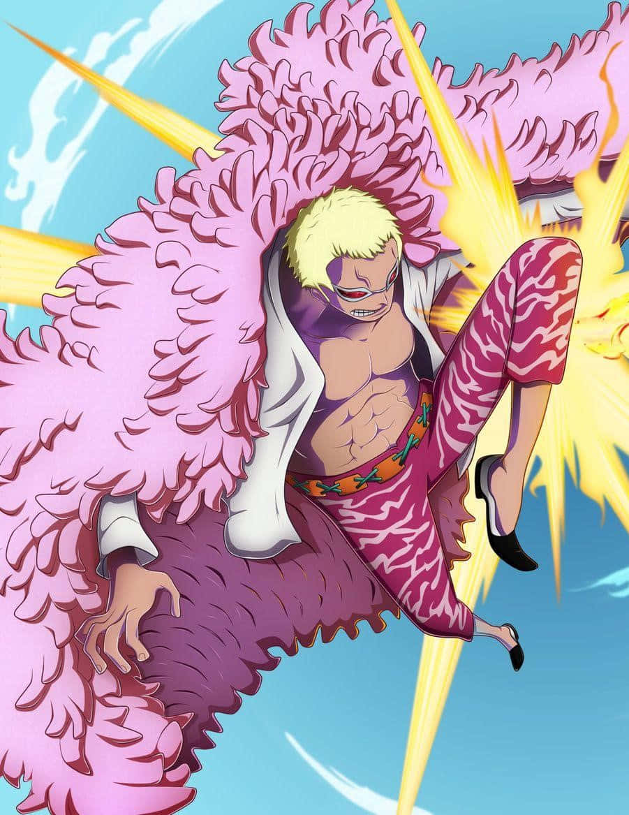 Doflamingo One Piece Anime Character Background