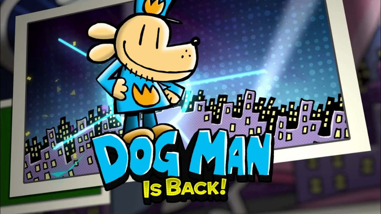Dog Man - Always Ready To Take On The Worsts Of Evils Background