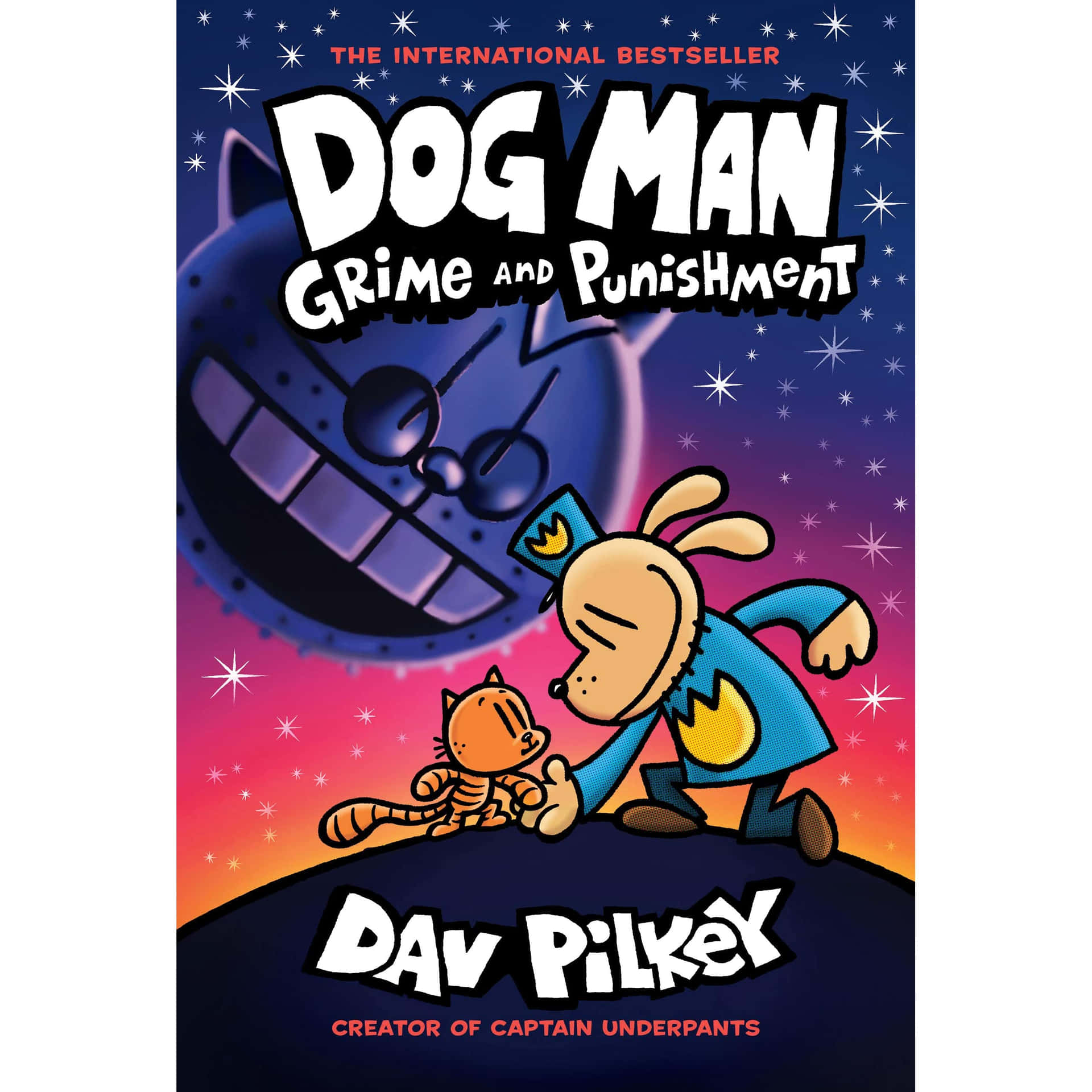 Dog Man, The Courageous Canine Fighting Crime Background